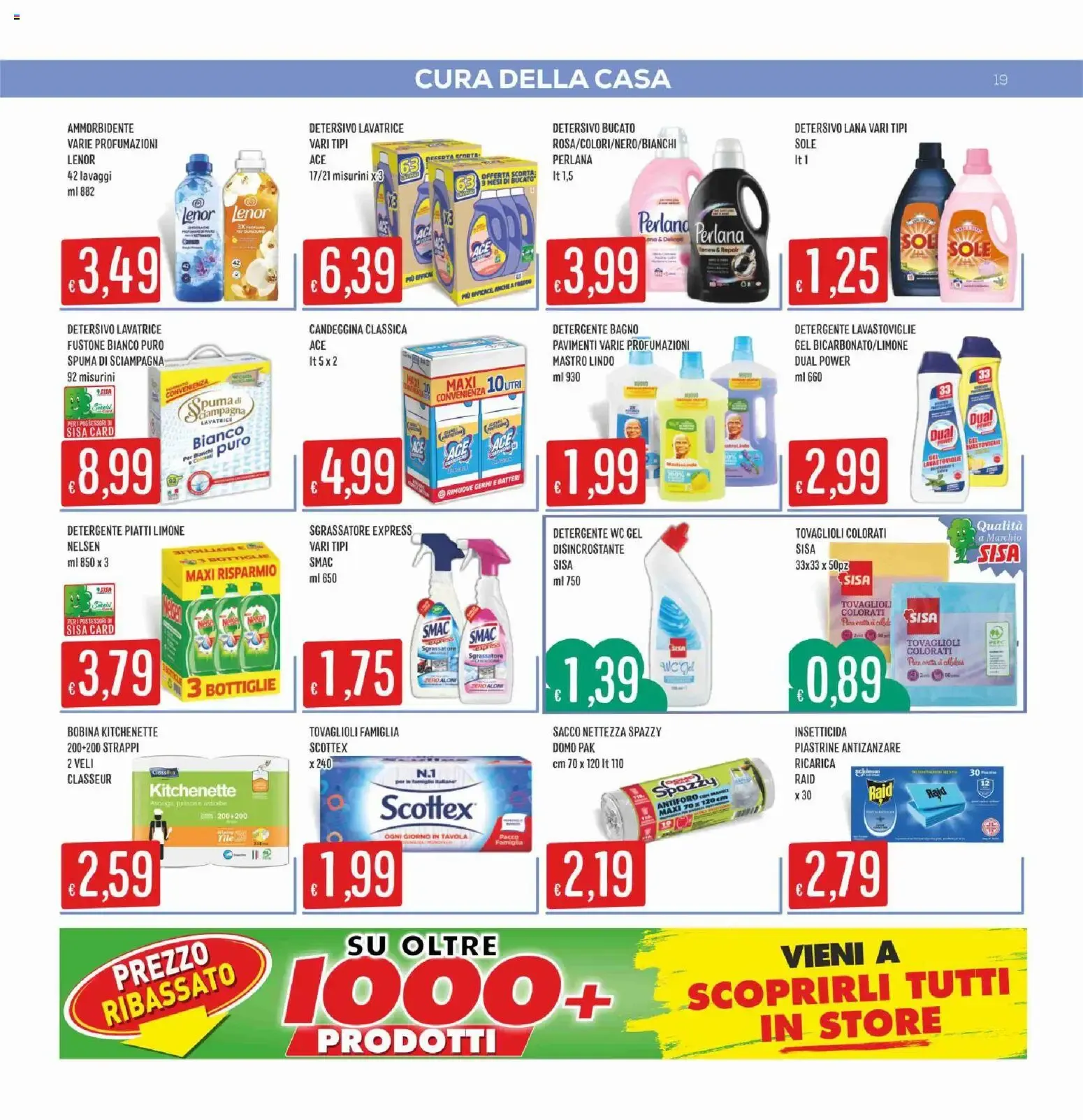 Nuovo SISA volantino Mercadò dal 25/06/2026 > offerte anteprima 🛍️ da 25 giugno a 8 luglio di 2026 - Pagina del volantino 19