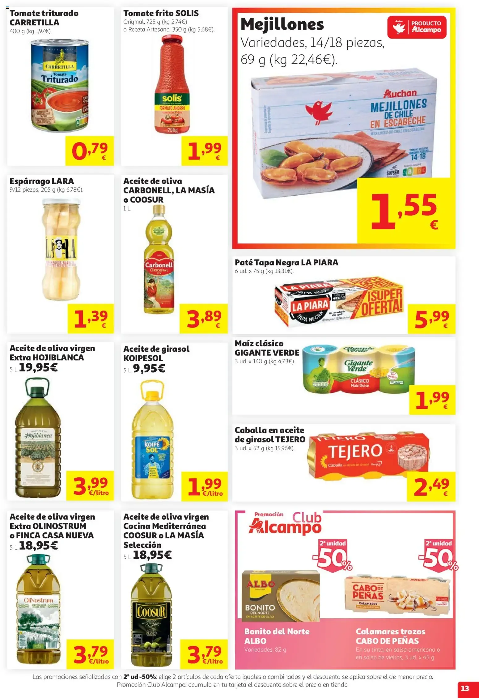 Catálogo de Alcampo: Ofertas desde 1€ y 2x1 en Renova 10 de septiembre al 23 de septiembre 2026 - Página 13