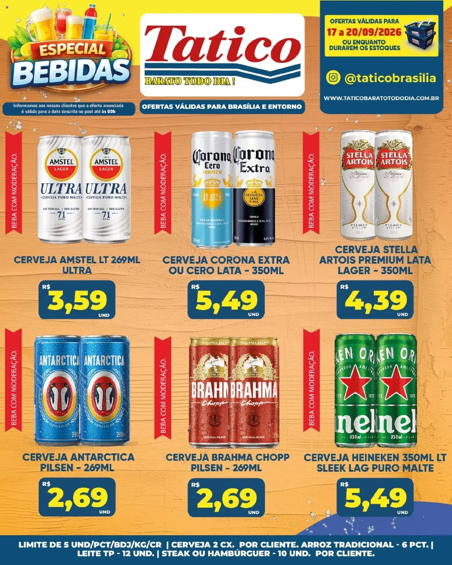 Encarte de Tatico ofertas Fim de Semana de 19/09/2026 | Promoções Online 19 de setembro até 20 de setembro 2026 - Pagina 29