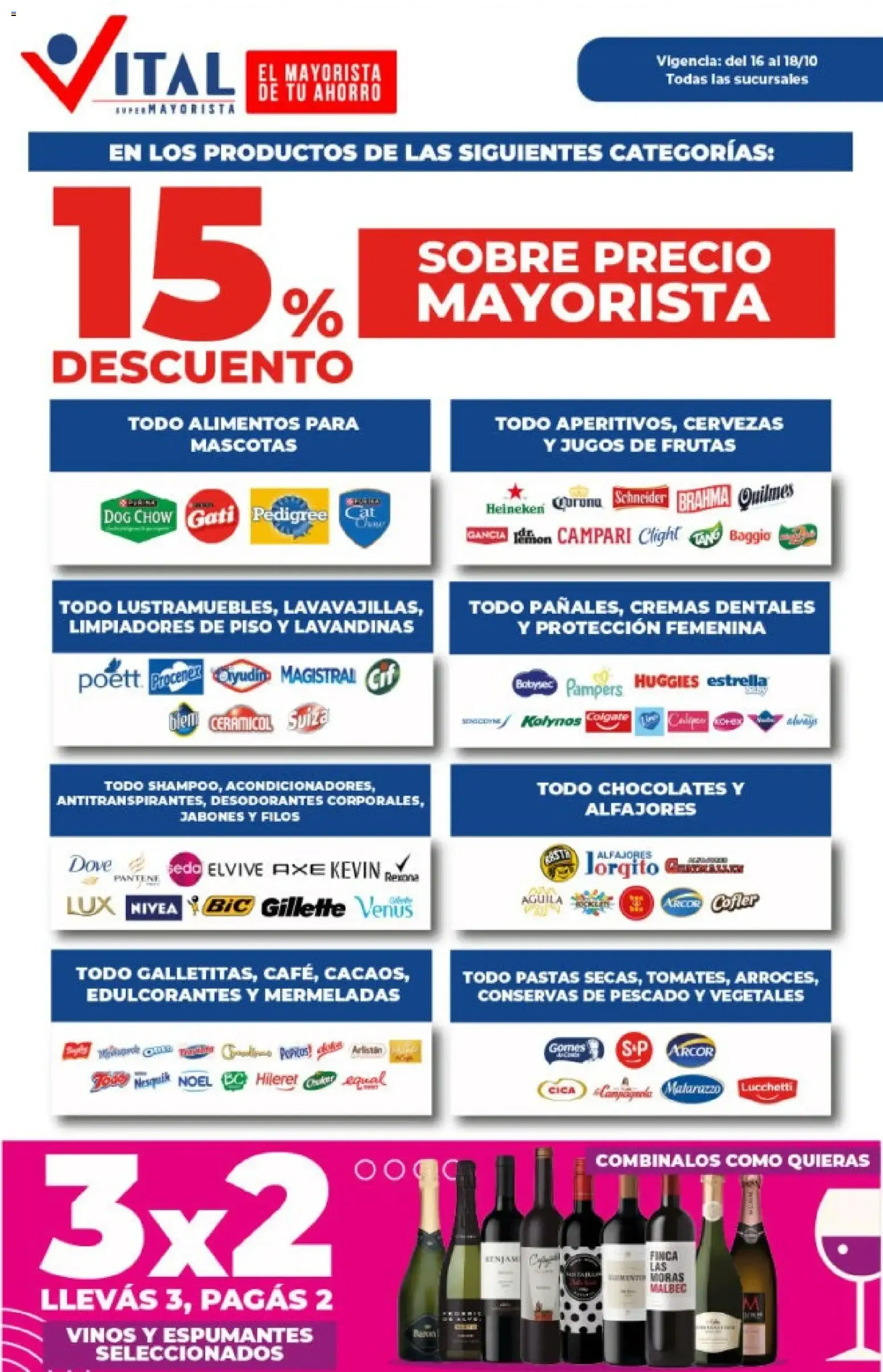 Ofertas de Vital - Ofertas fin || del 16/10/2026 - 18/10/2026 || Catálogo 16 de octubre al 18 de octubre 2026 - Página 3 del catálogo