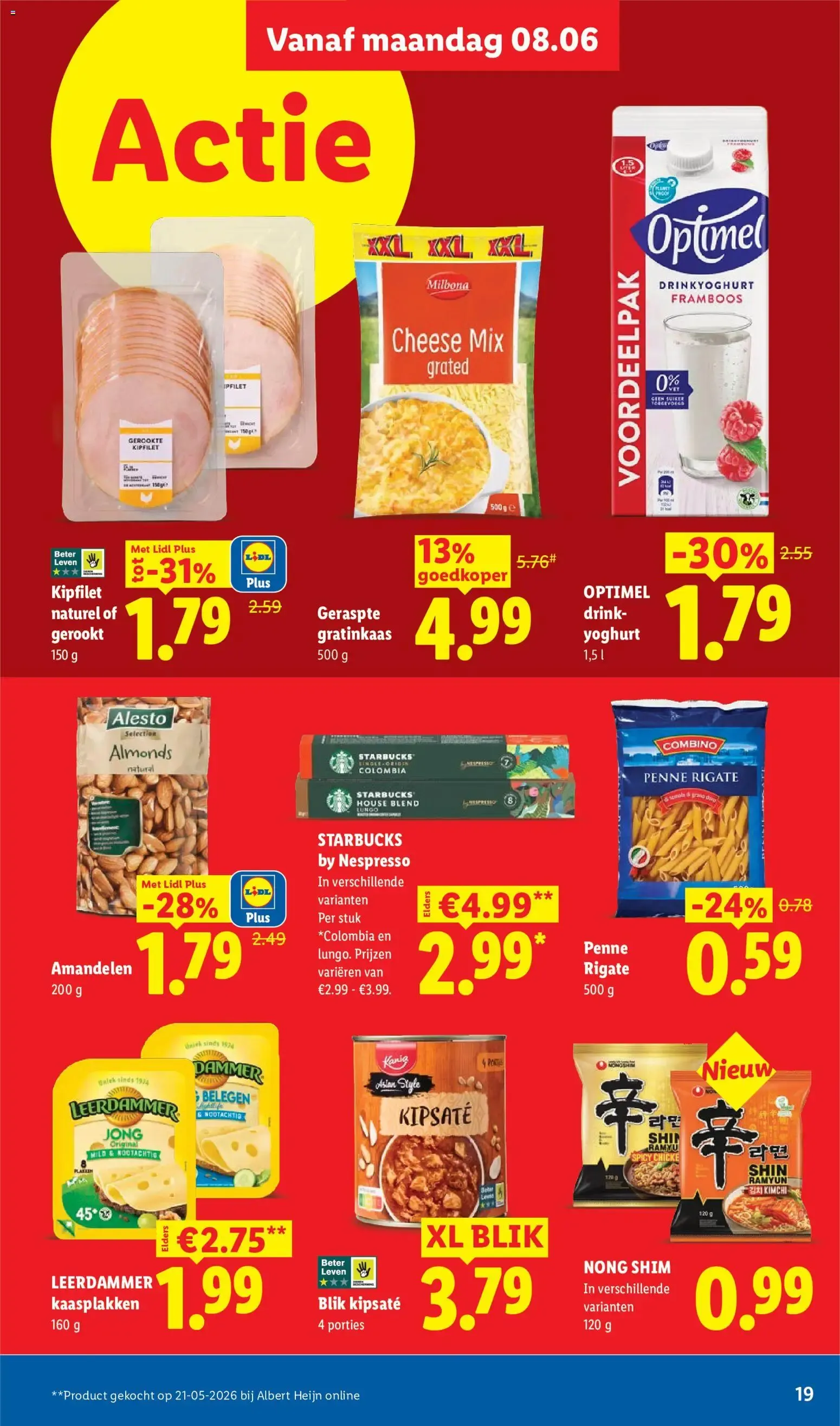 Lidl: De nr. 1 en frutas y verduras. Ofertas varias. van 8 juni tot 14 juni 2026 - Folder pagina 18