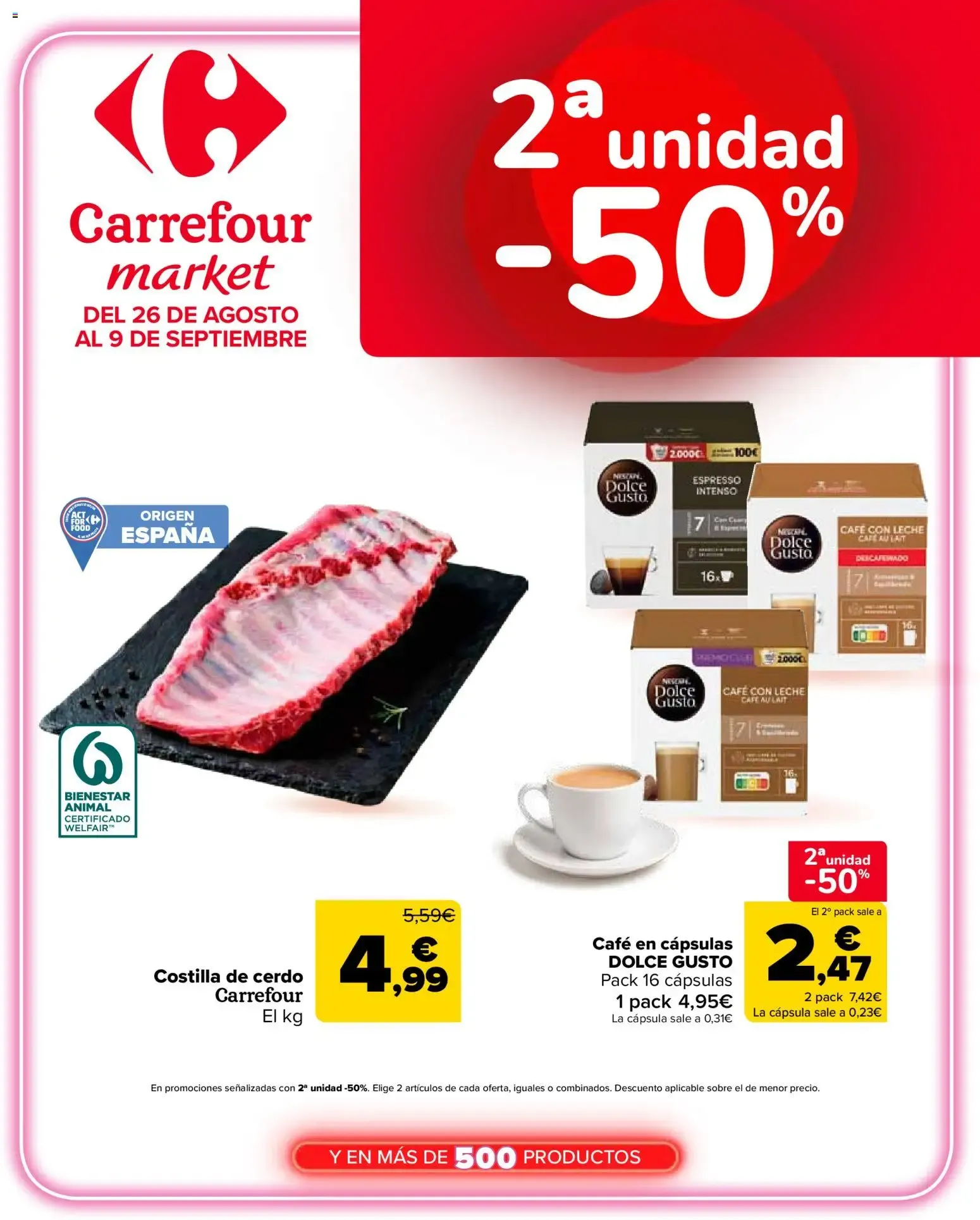 Carrefour Market folleto 26/08/2026 - 09/09/2026
