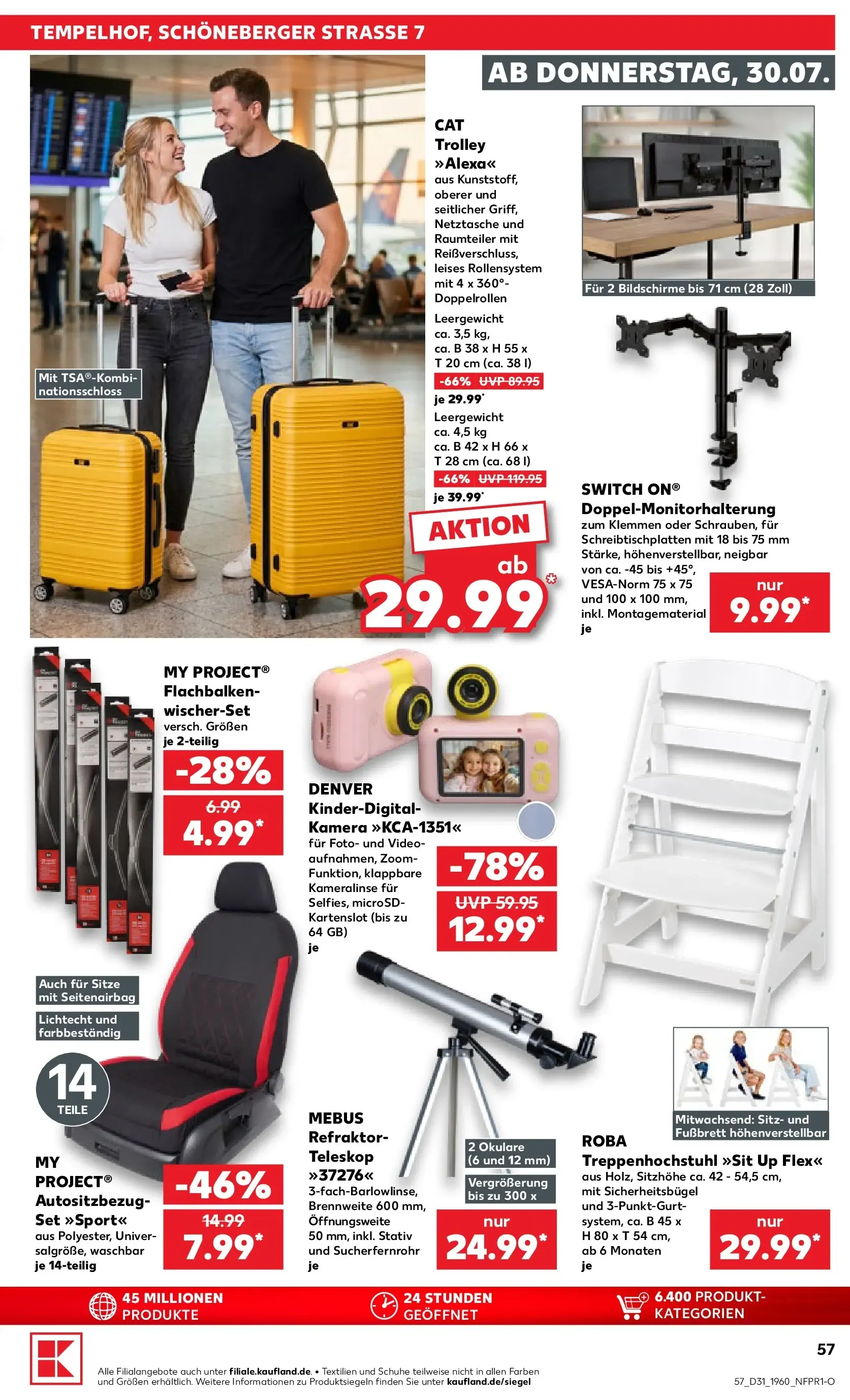 Prospekt Kaufland ab 30.07.2026 » Angebote Online zum Blättern von 30. Juli bis 5. August 2026 - Prospekt seite 57