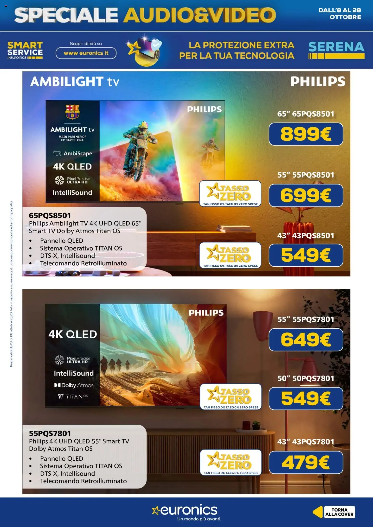 Nuovo Euronics volantino Audio&Video dal 08/10/2026 > offerte anteprima 🛍️ da 8 ottobre a 28 ottobre di 2026 - Pagina del volantino 16