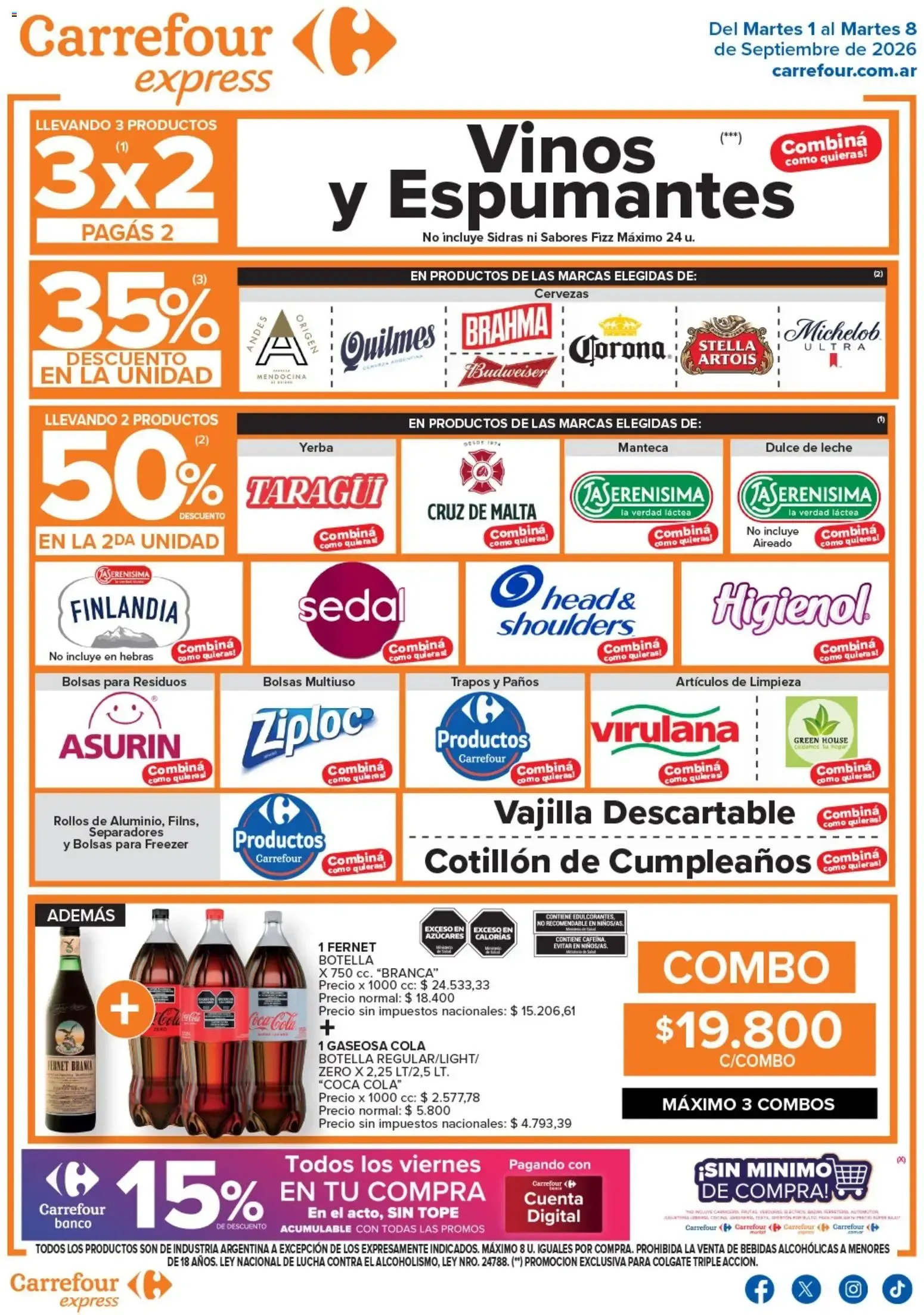 Ofertas de Carrefour Express - Catálogo del 01/09/2026 - 09/09/2026 1 de septiembre al 8 de septiembre 2026 - Página 2 del catálogo