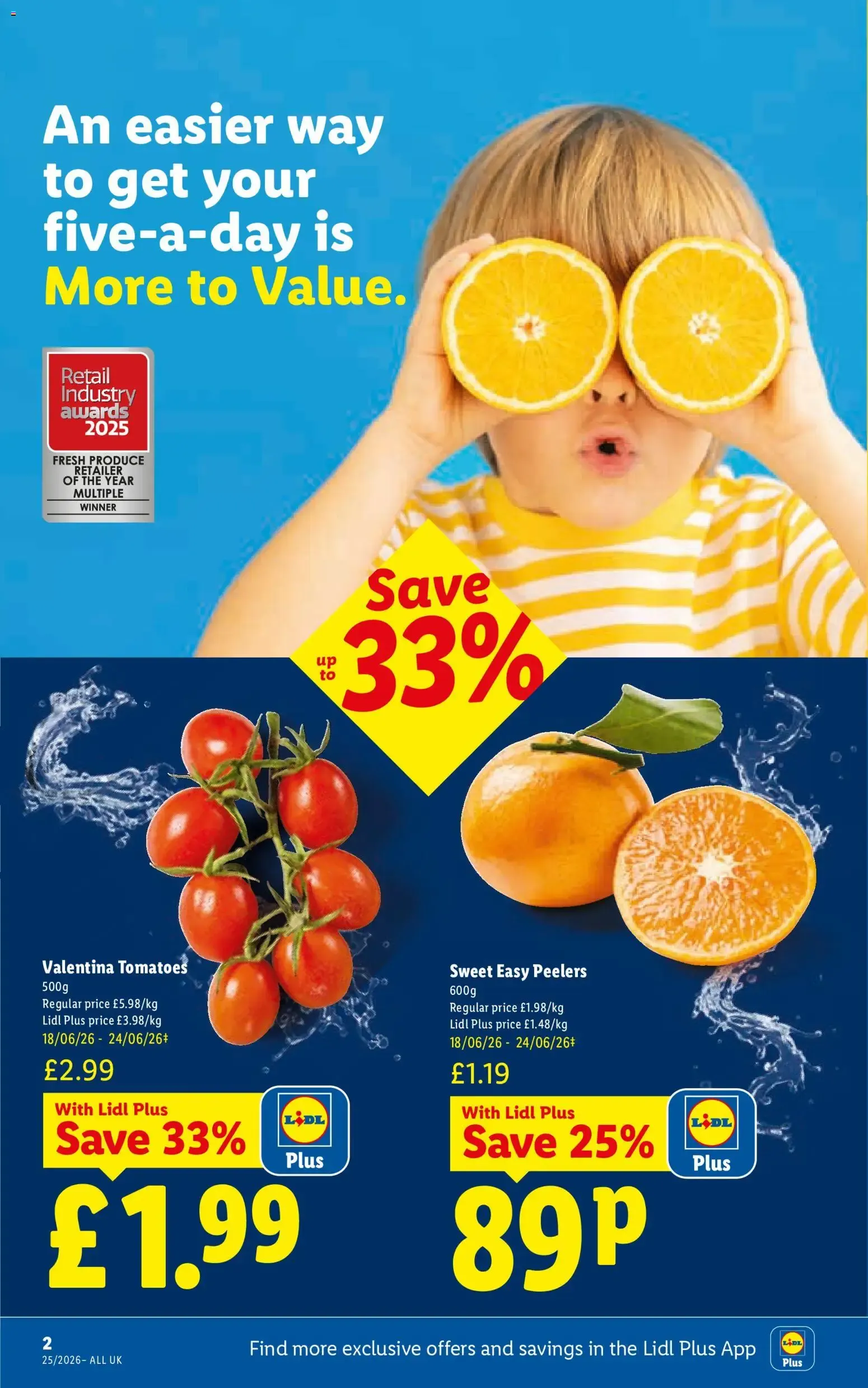 Lidl: More to Value. Turning a stay into a Spaincay. Offers from Thu 18/06 from 18 June to 24 June 2026 - Catalogue Page 2
