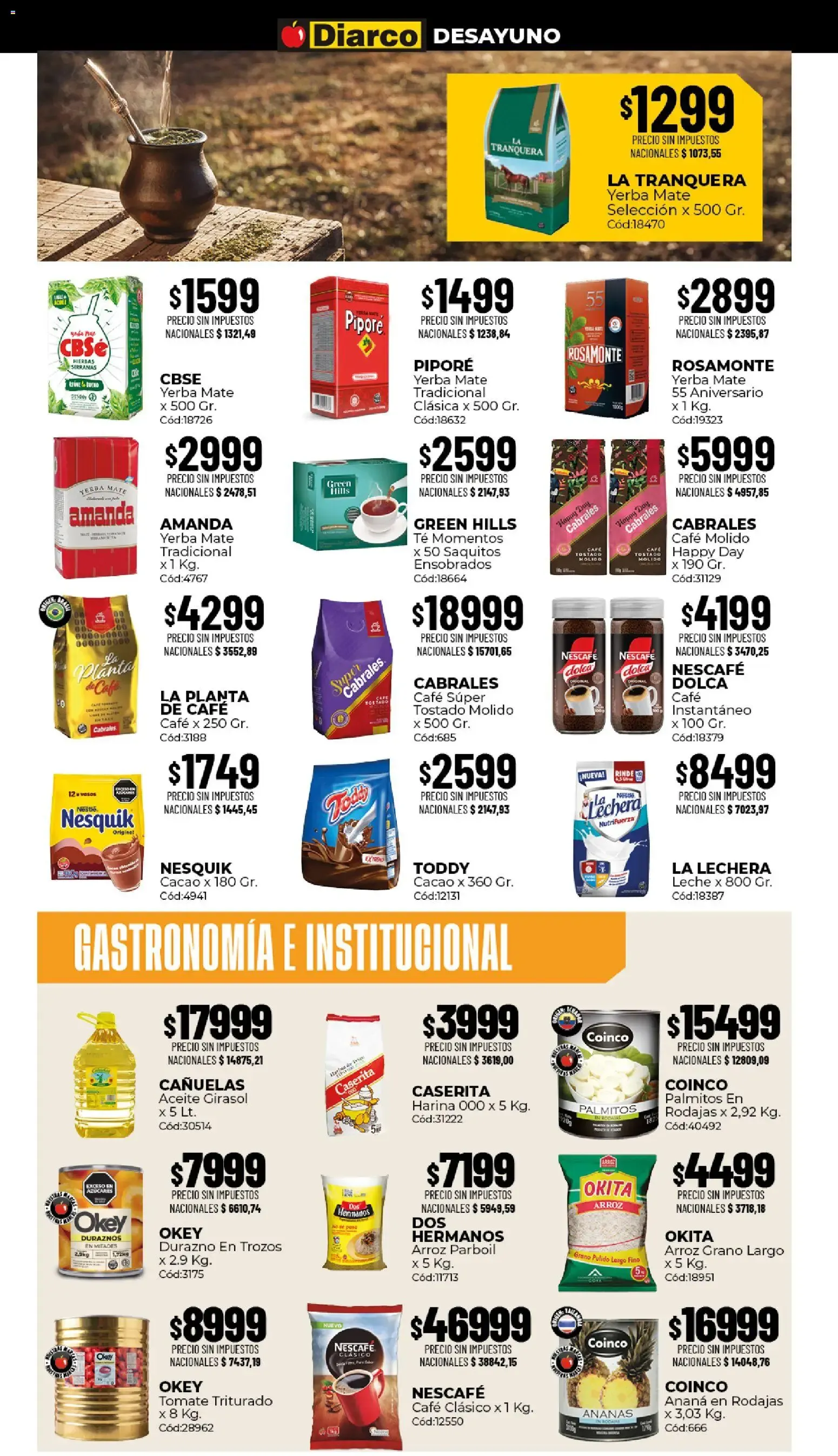 Ofertas de Diarco ofertas del 24/08 al 28/08 24 de agosto al 28 de agosto 2026 - Página 4 del catálogo