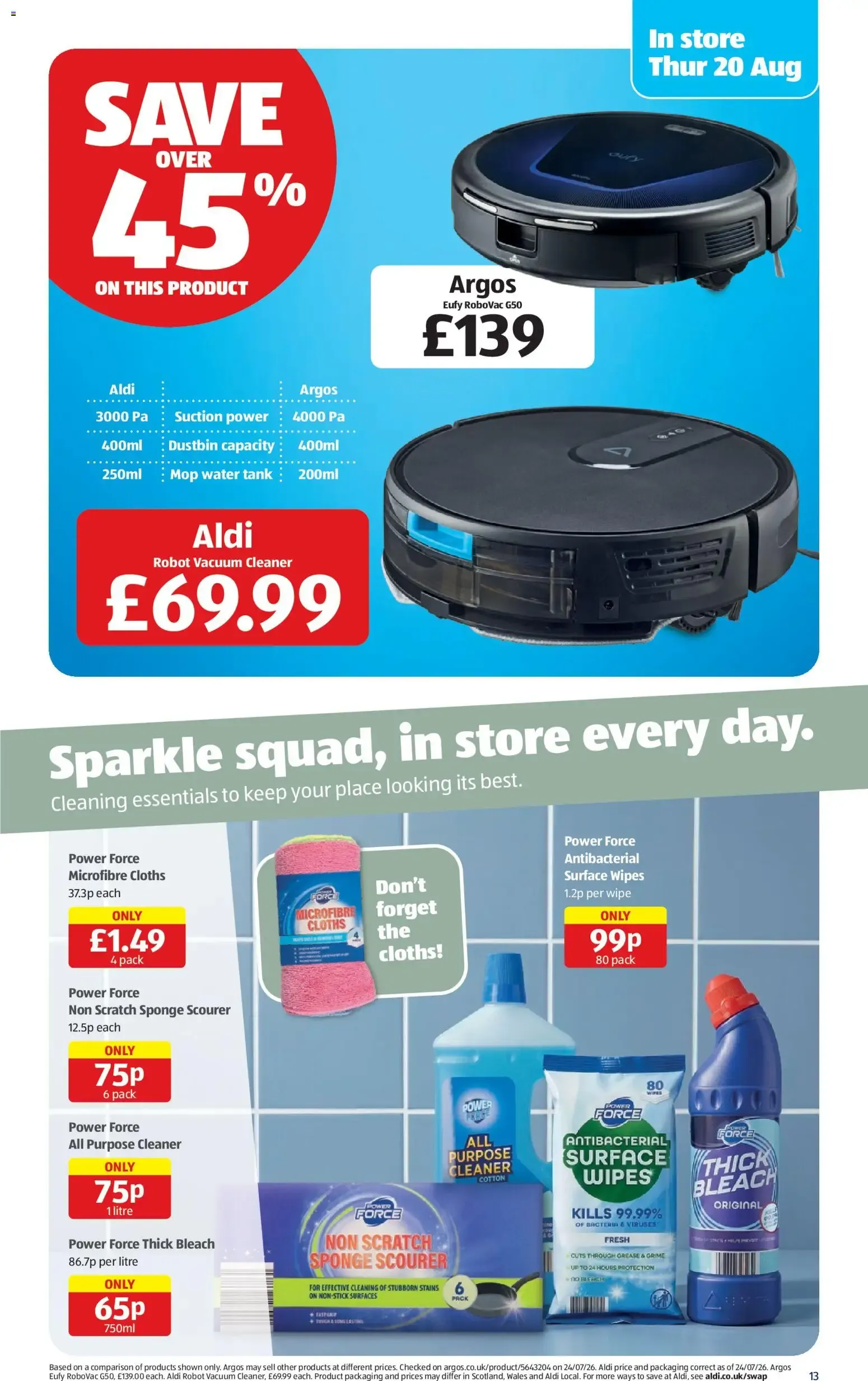 Aldi Specialbuys: Student Event from 13 August to 23 August 2026 - Catalogue Page 13