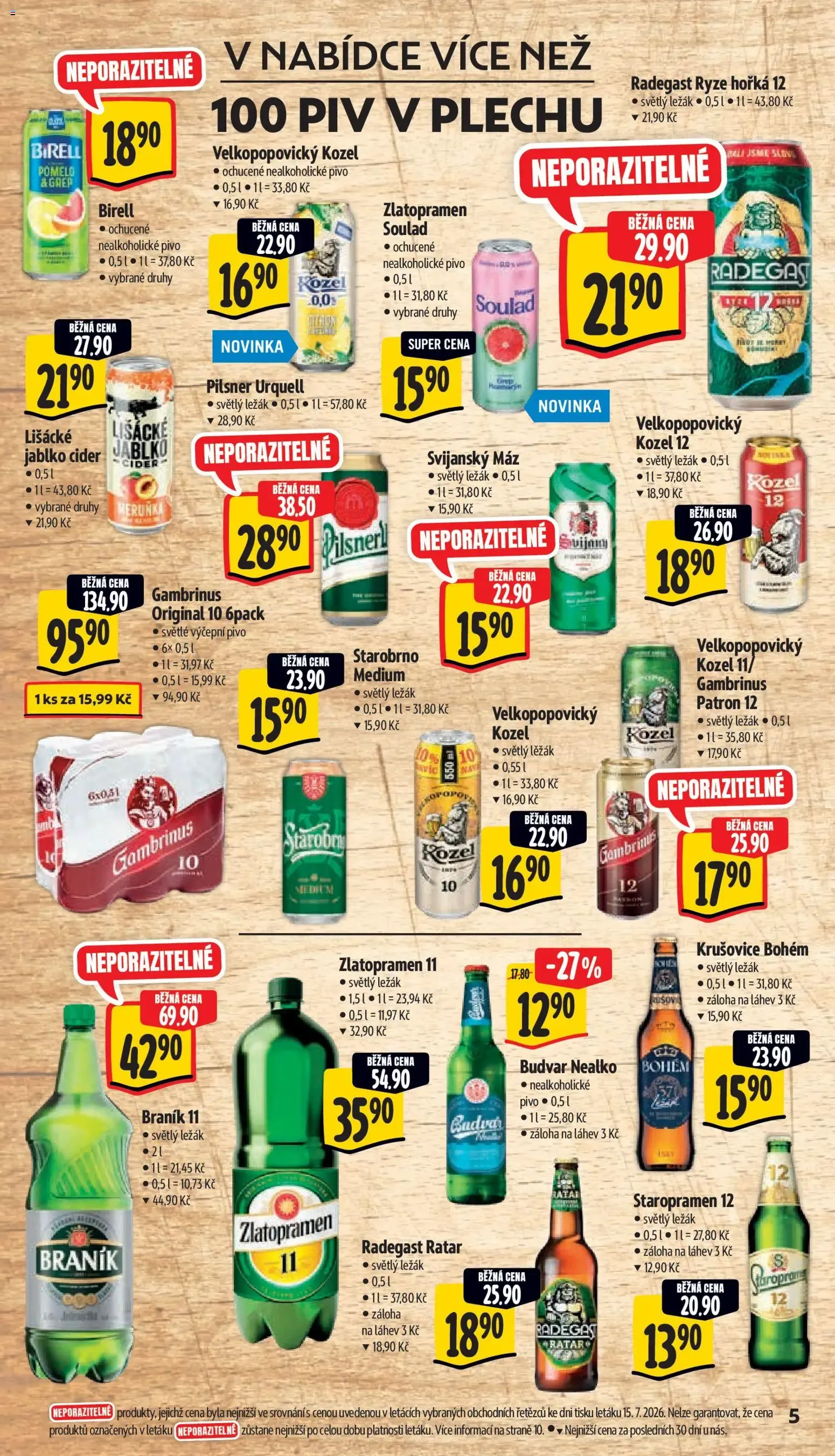Albert leták - Hypermarket - Vestec od 22.07.2026 - Akční leták - 22. července 28. července 2026 - Page 19