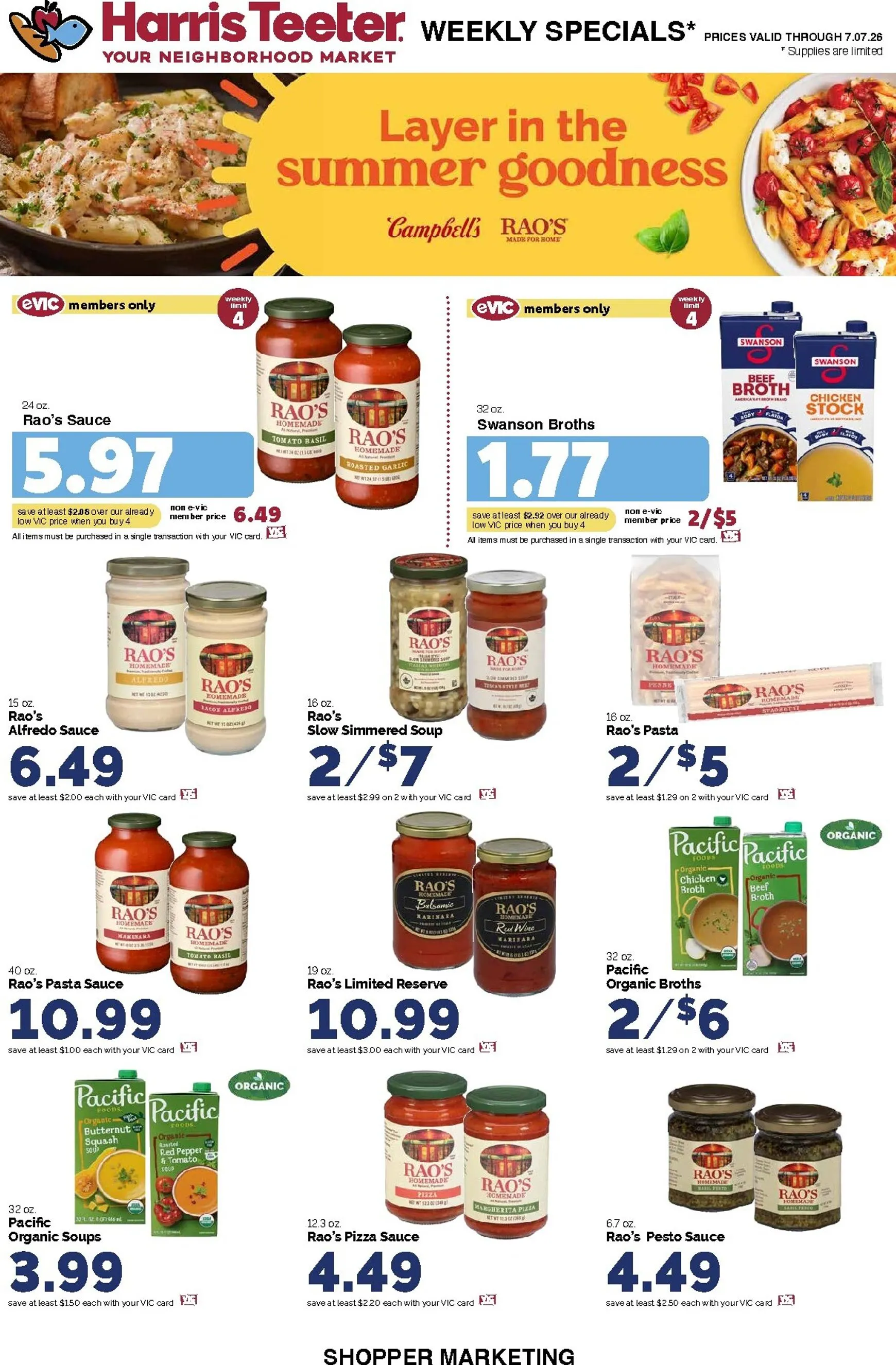 Weekly ad Current Harris Teeter leaflet valid from Wednesday 07/01/2026 to Tuesday 07/07/2026 from July 1 to July 7 2026 - Page 15