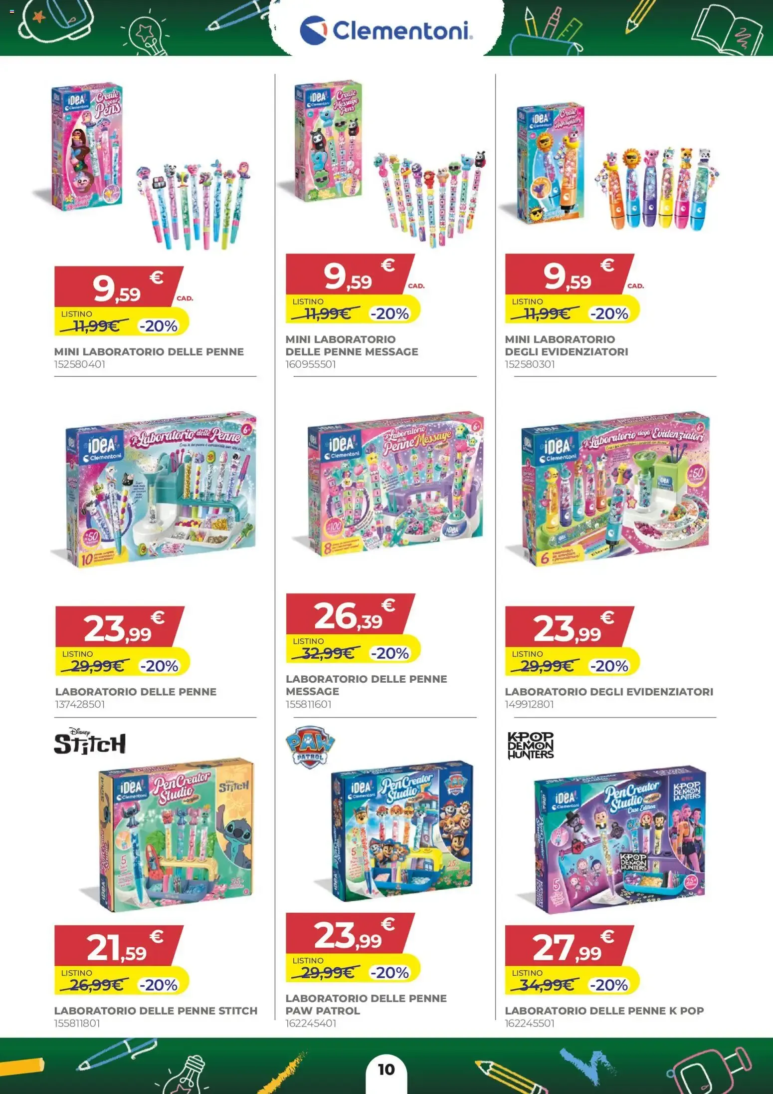 A SCUOLA di SCONTI - Toys Center da 27 agosto a 30 settembre di 2026 - Pagina del volantino 10