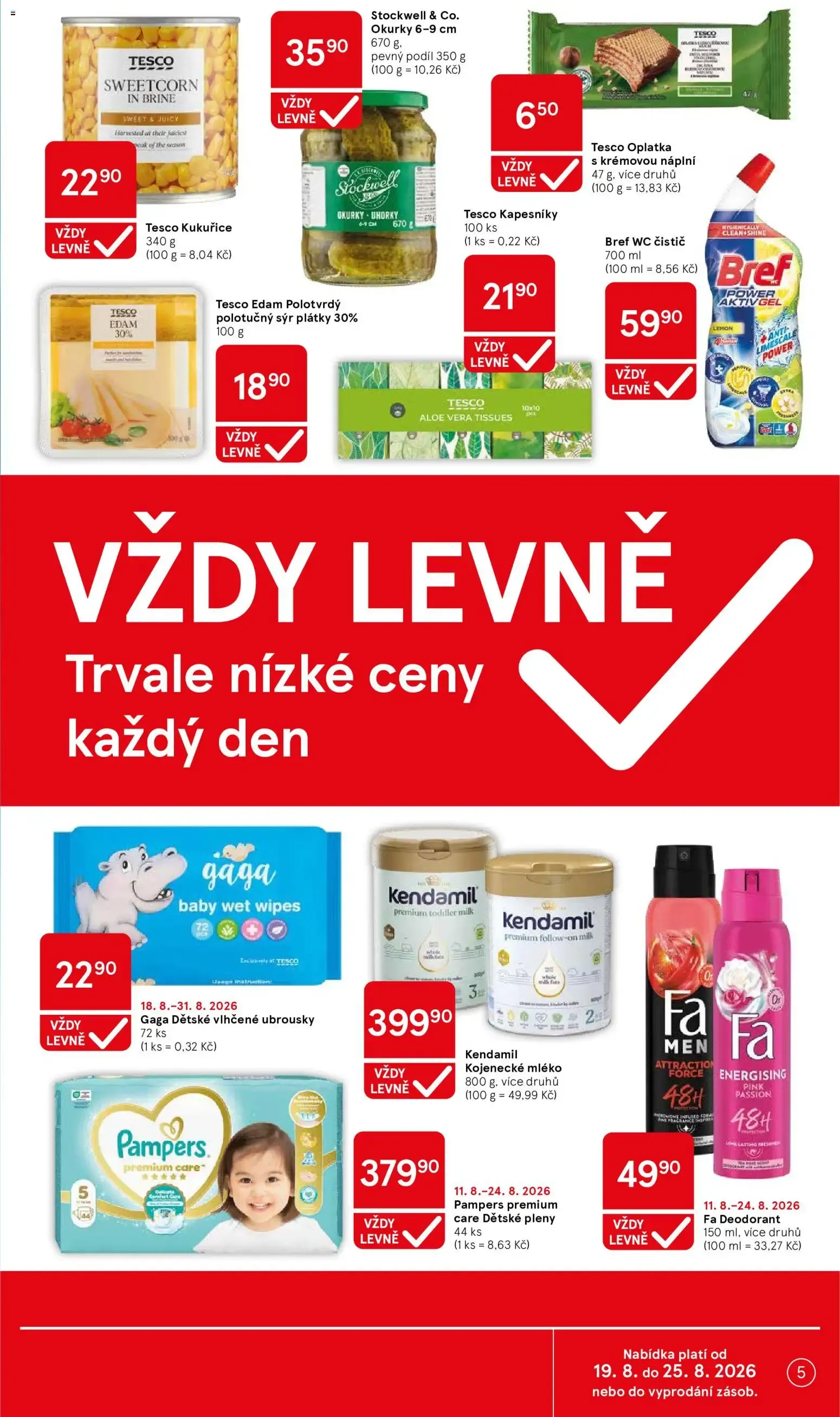 Tesco leták na tento + příští týden 19.08.2026 - 19. srpna 25. srpna 2026 - Page 5