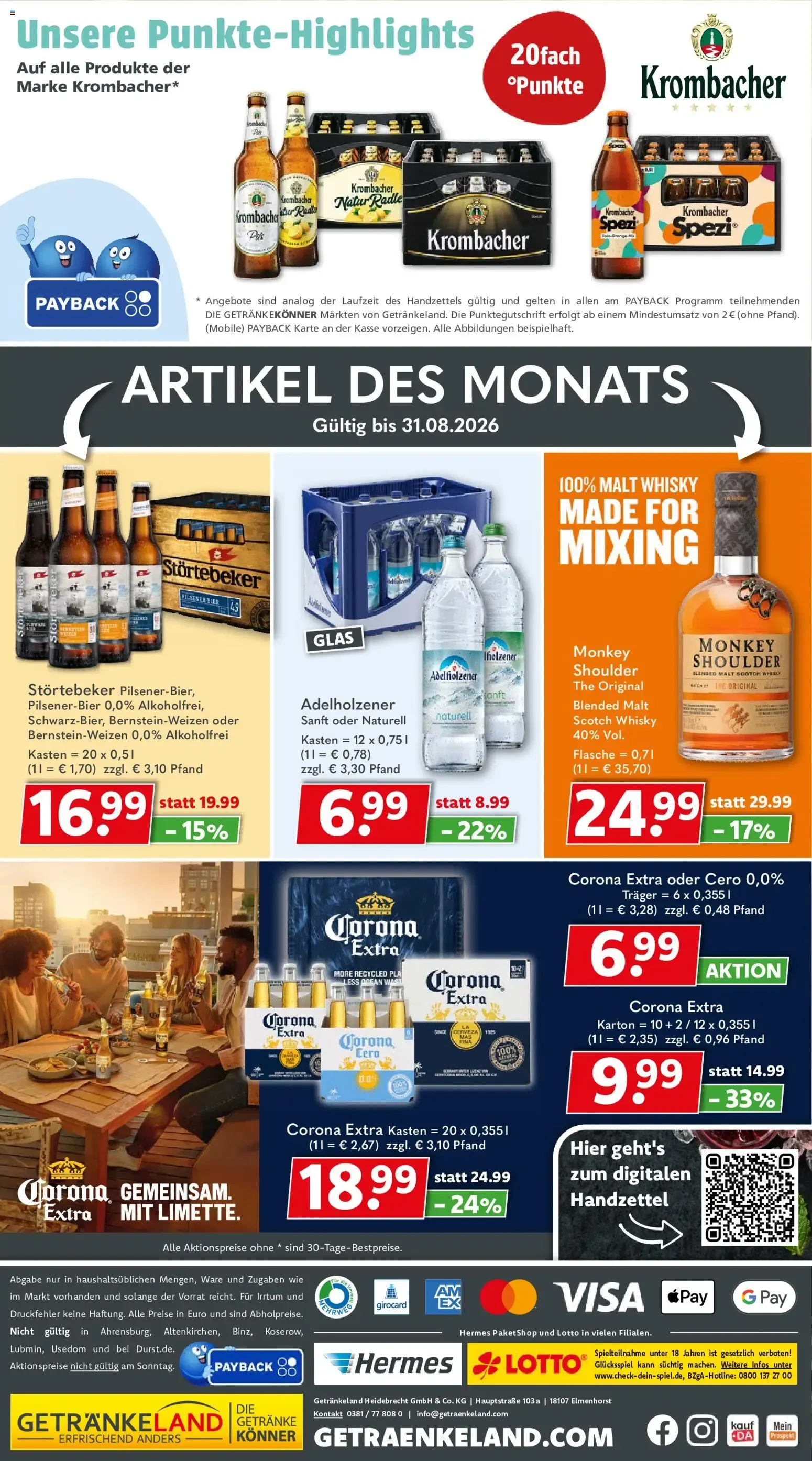Getränkeland Prospekt vom 03.08.2026 – Angebote online von 3. August bis 15. August 2026 - Prospekt seite 10