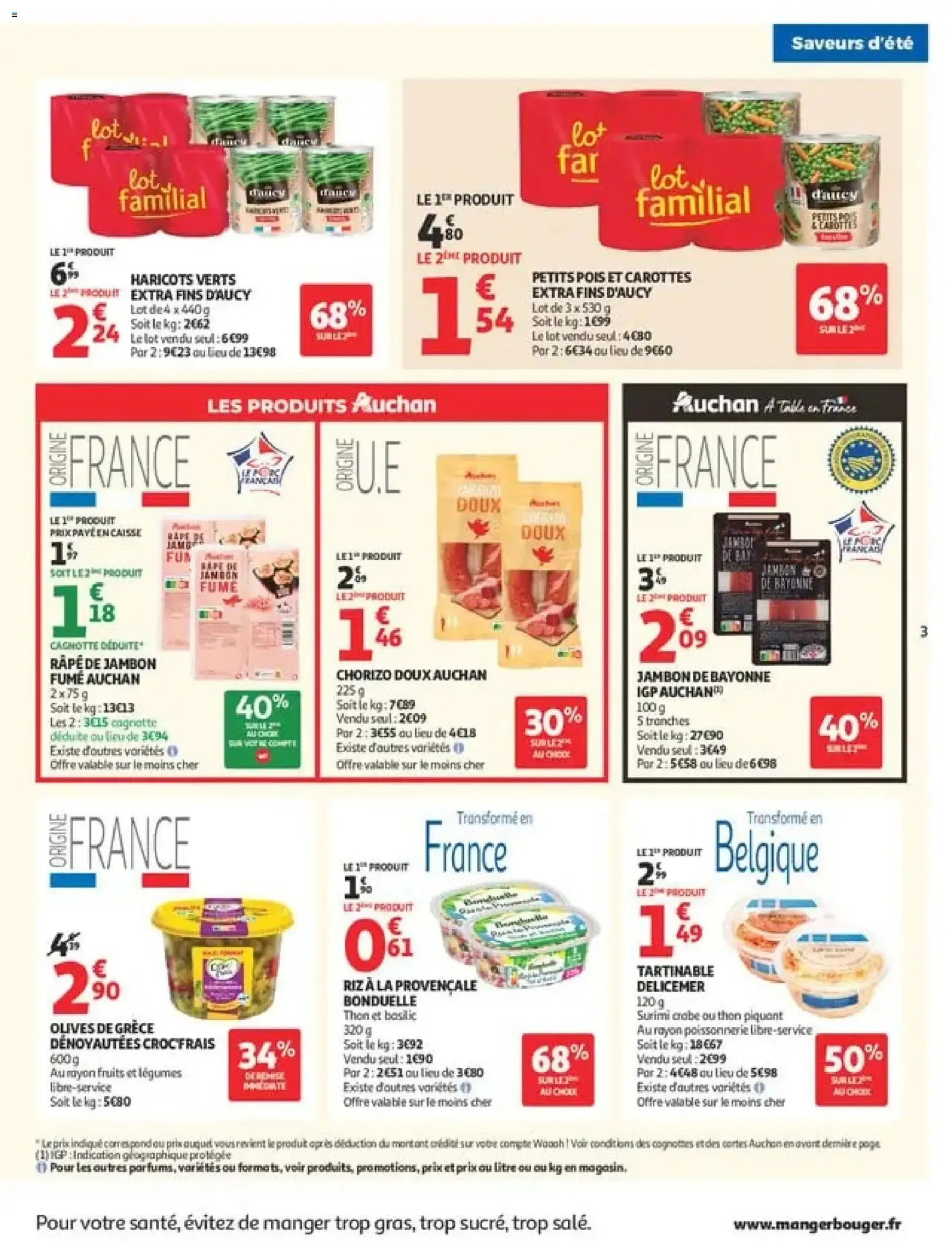 Auchan - Offres du moment du 28 juillet au 8 août 2026 - Catalogue page 3