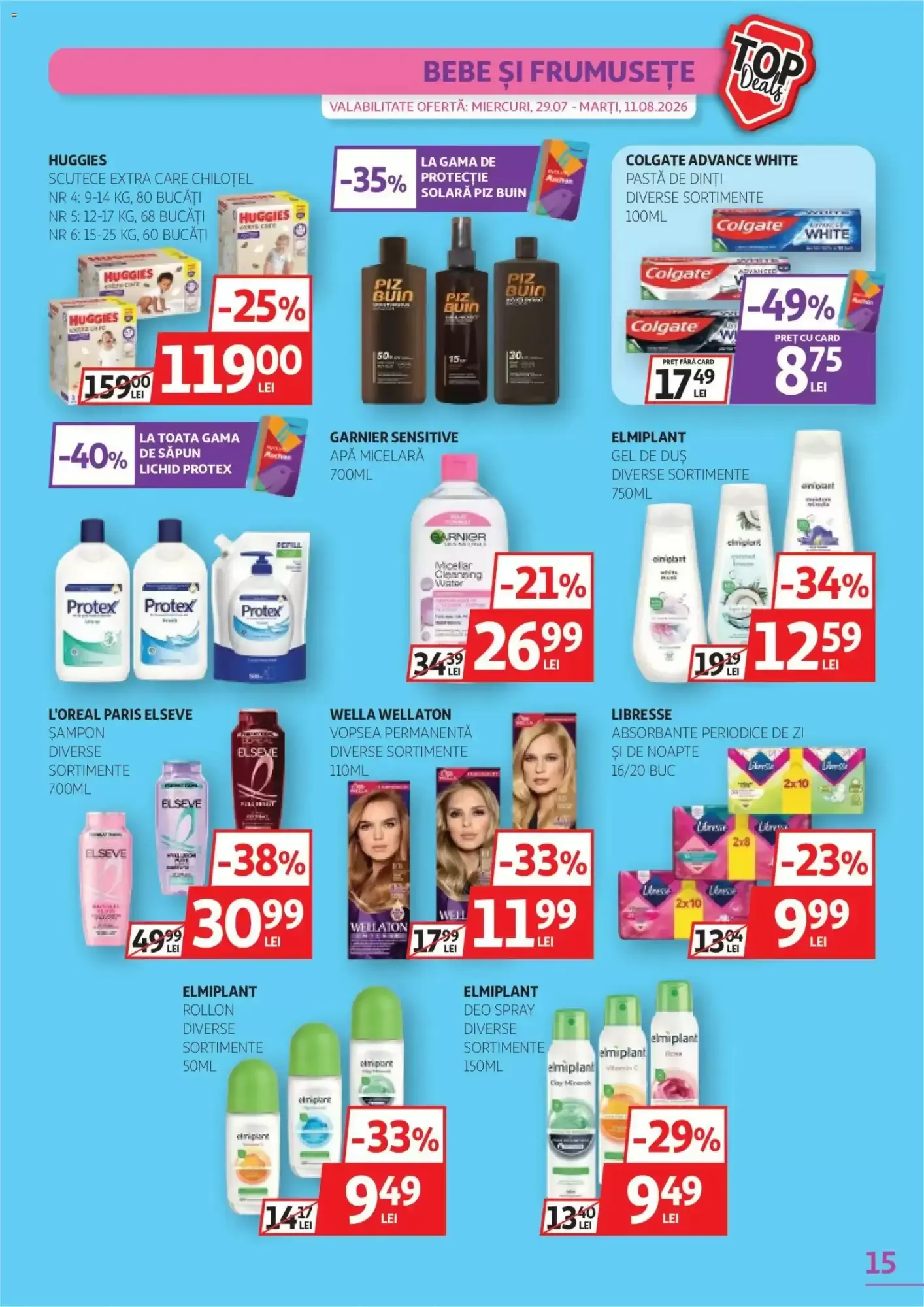 Catalog Catalog Auchan de la 29 iulie până la 11 august 2026 - Revista Pagina 15