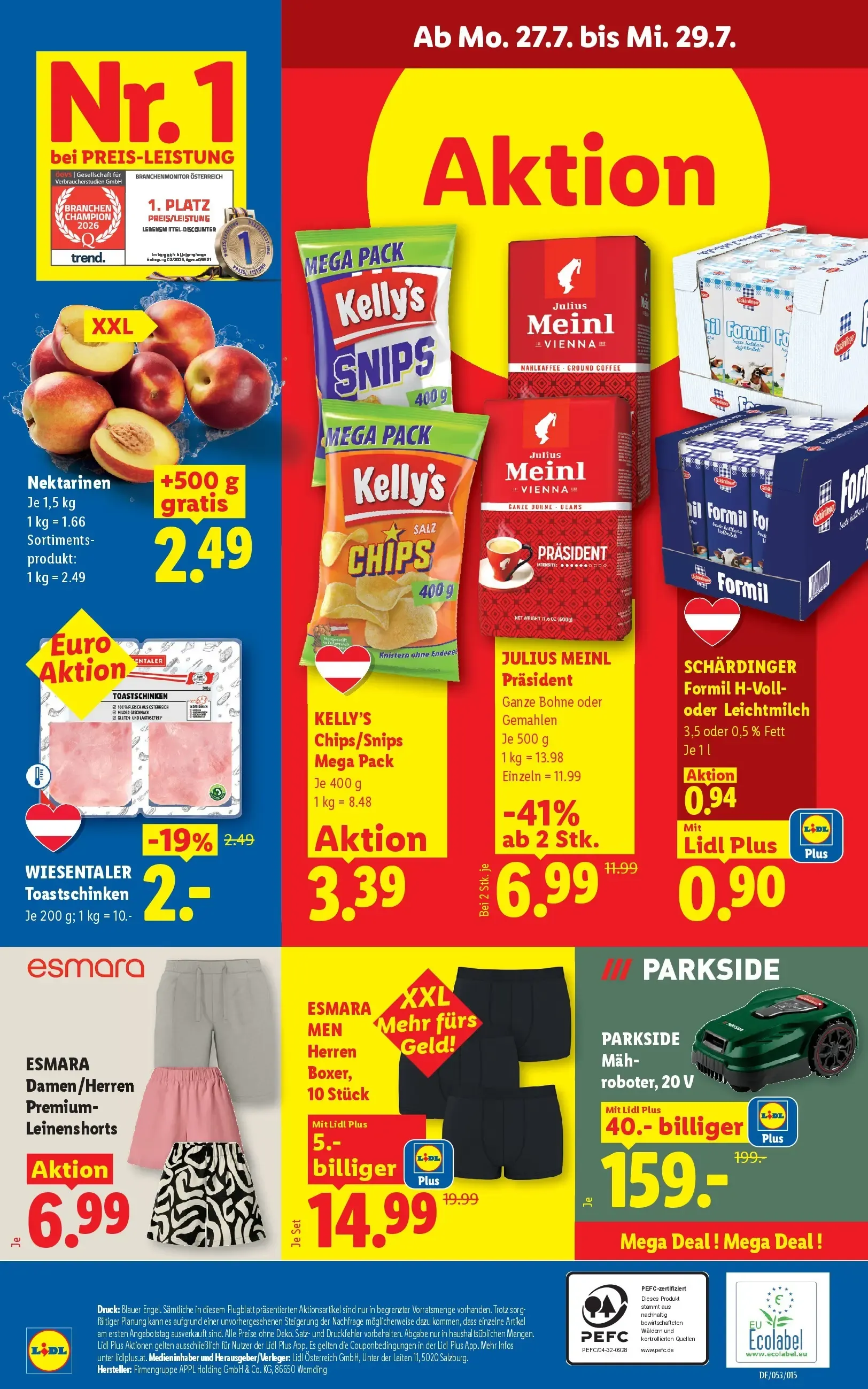 Lidl - Lidl ab 23.07.2026 - Angebote ab donnerstag von 23. Juli bis 25. Juli 2026 - Flugblätt seite 33