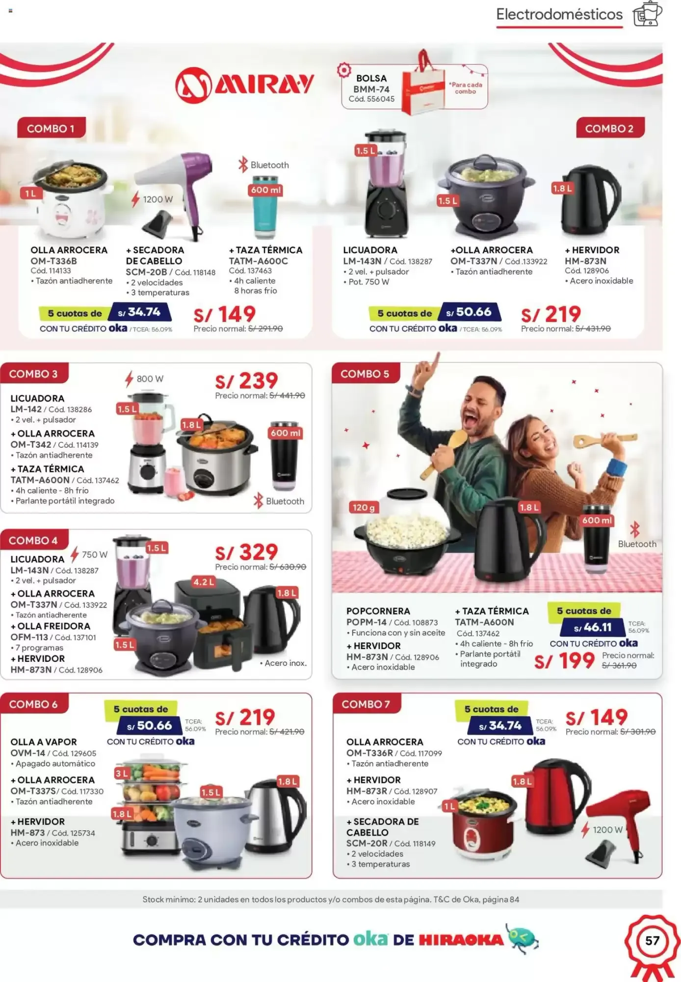 Catalogo de Catálogo Hiraoka 11 de julio al 31 de julio 2026 - Pag 57