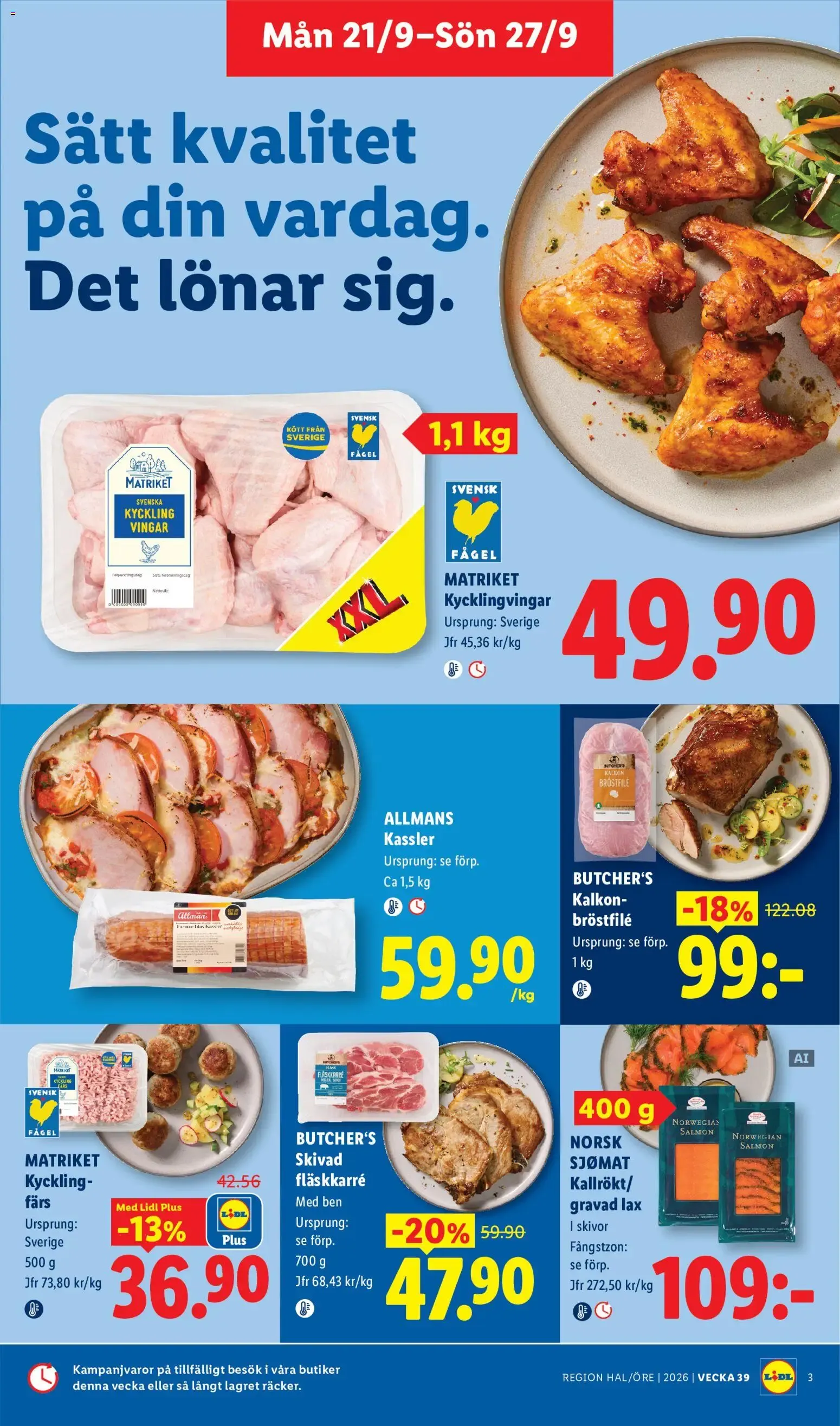 Lidl erbjudanden från 21/09/2026 - 27/09/2026 > Reklamblad nuvarande rabatter från 21 september till 27 september 2026 - Reklamblad sidor 3