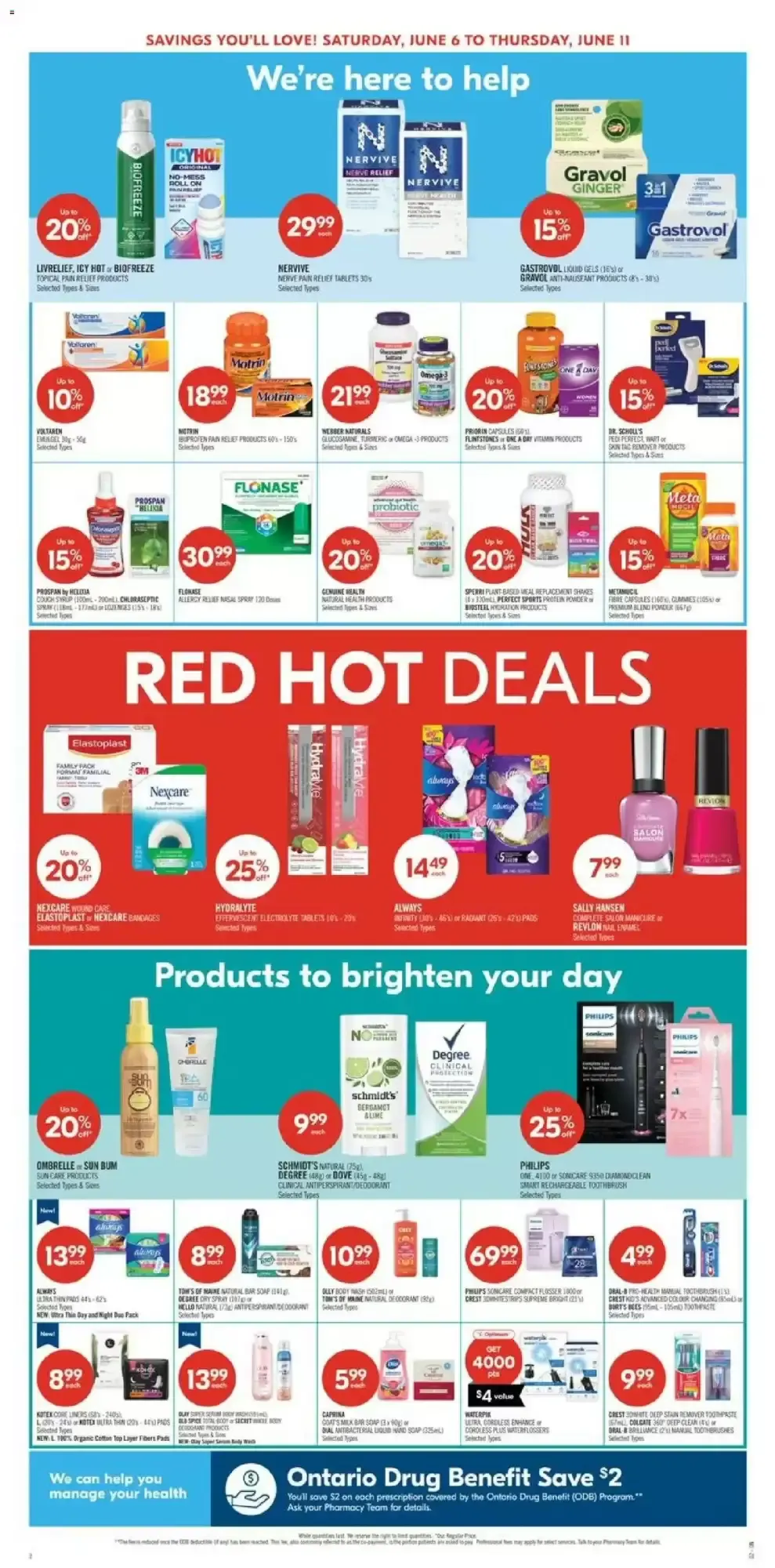 Shoppers Drug Mart - 2 Day Sale y Ofertas Semanales from June 5 to June 11 2026 - flyer page 3