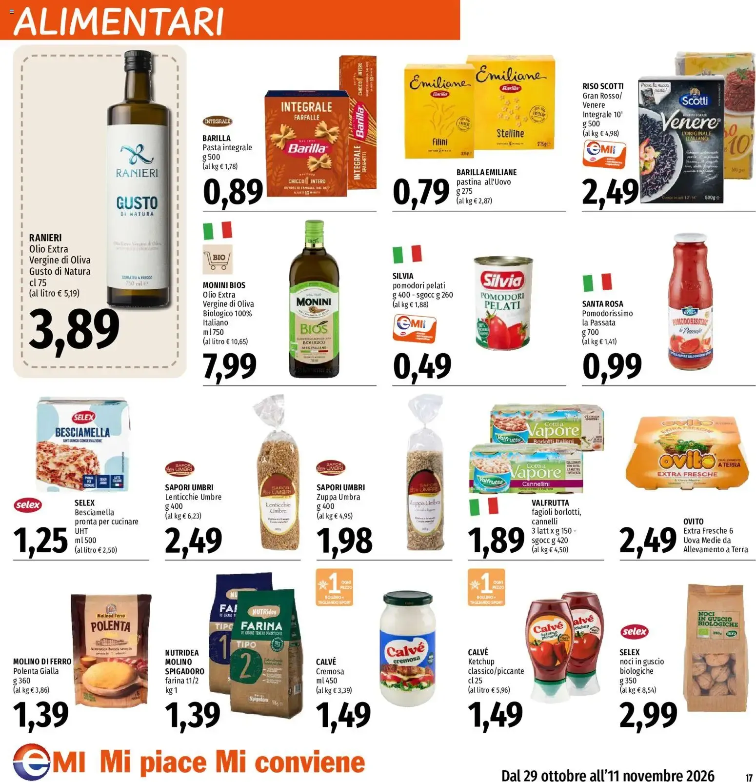 EMI volantino dal 29/10/2026 - online Offerte da 29 ottobre a 7 novembre di 2026 - Pagina del volantino 17