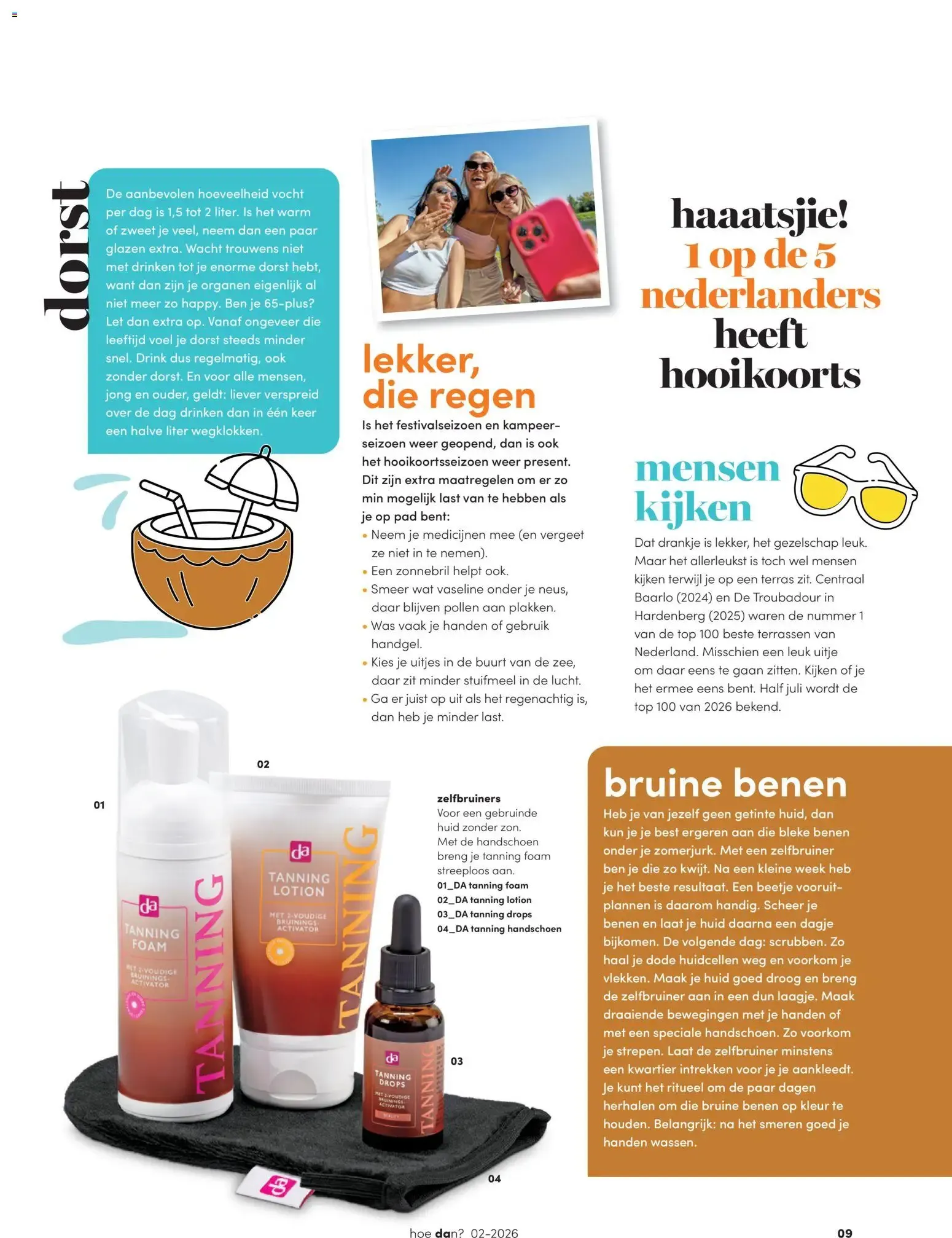 hoe dan? da - Vakantie van 13 juni tot 31 augustus 2026 - Folder pagina 9