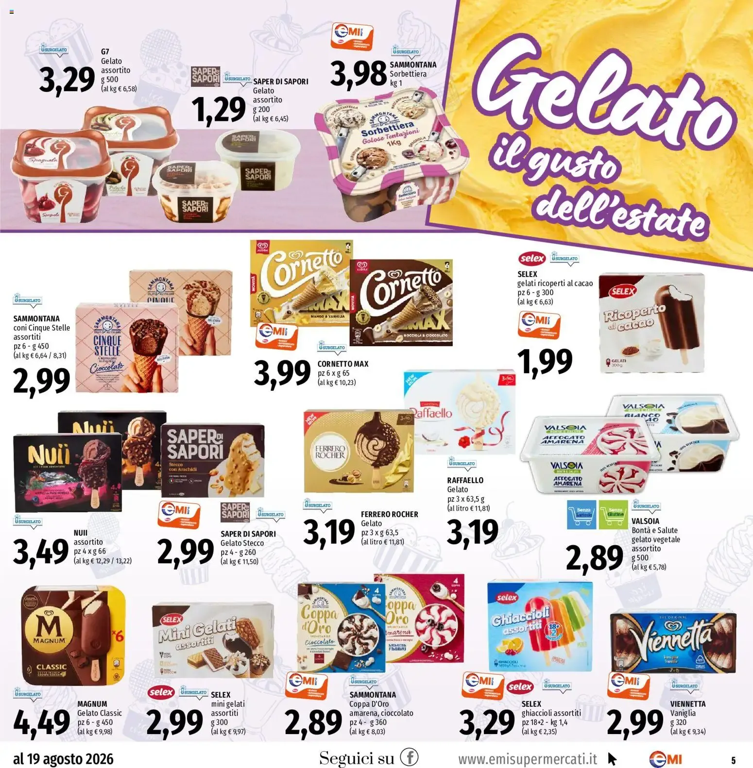 EMI volantino dal 30/07/2026 - online Offerte da 30 luglio a 19 agosto di 2026 - Pagina del volantino 5