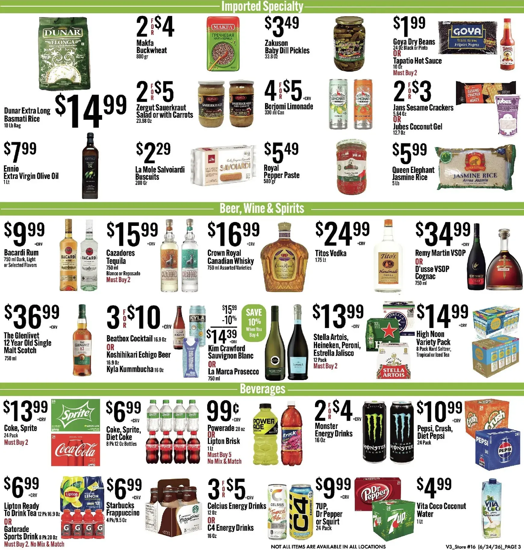 Weekly ad Current Jons leaflet valid from Wednesday 06/24/2026 to Tuesday 06/30/2026 from June 24 to June 30 2028 - Page 3