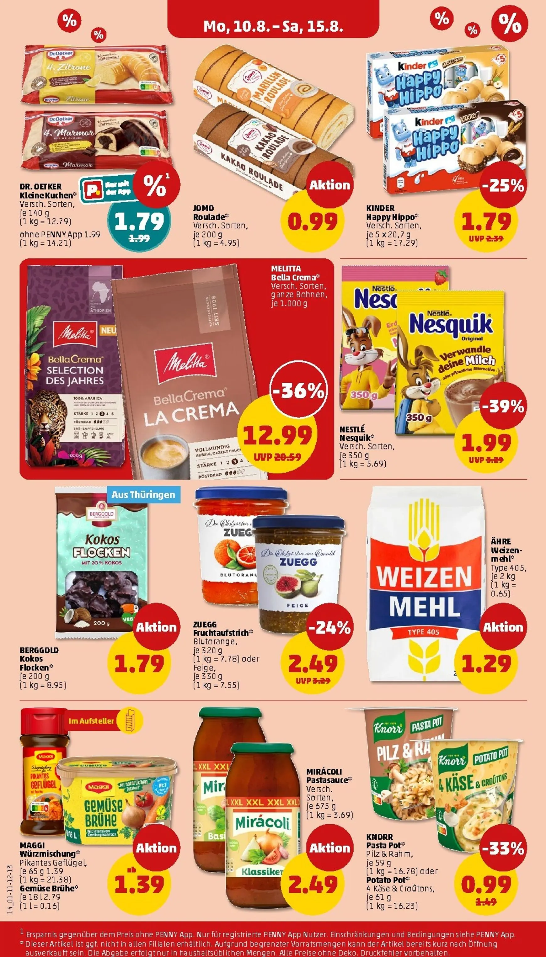 PENNY Prospekt nächste Woche – von Montag 10.08.2026 bis Samstag 15.08.2026 von 10. August bis 15. August 2026 - Prospekt seite 16