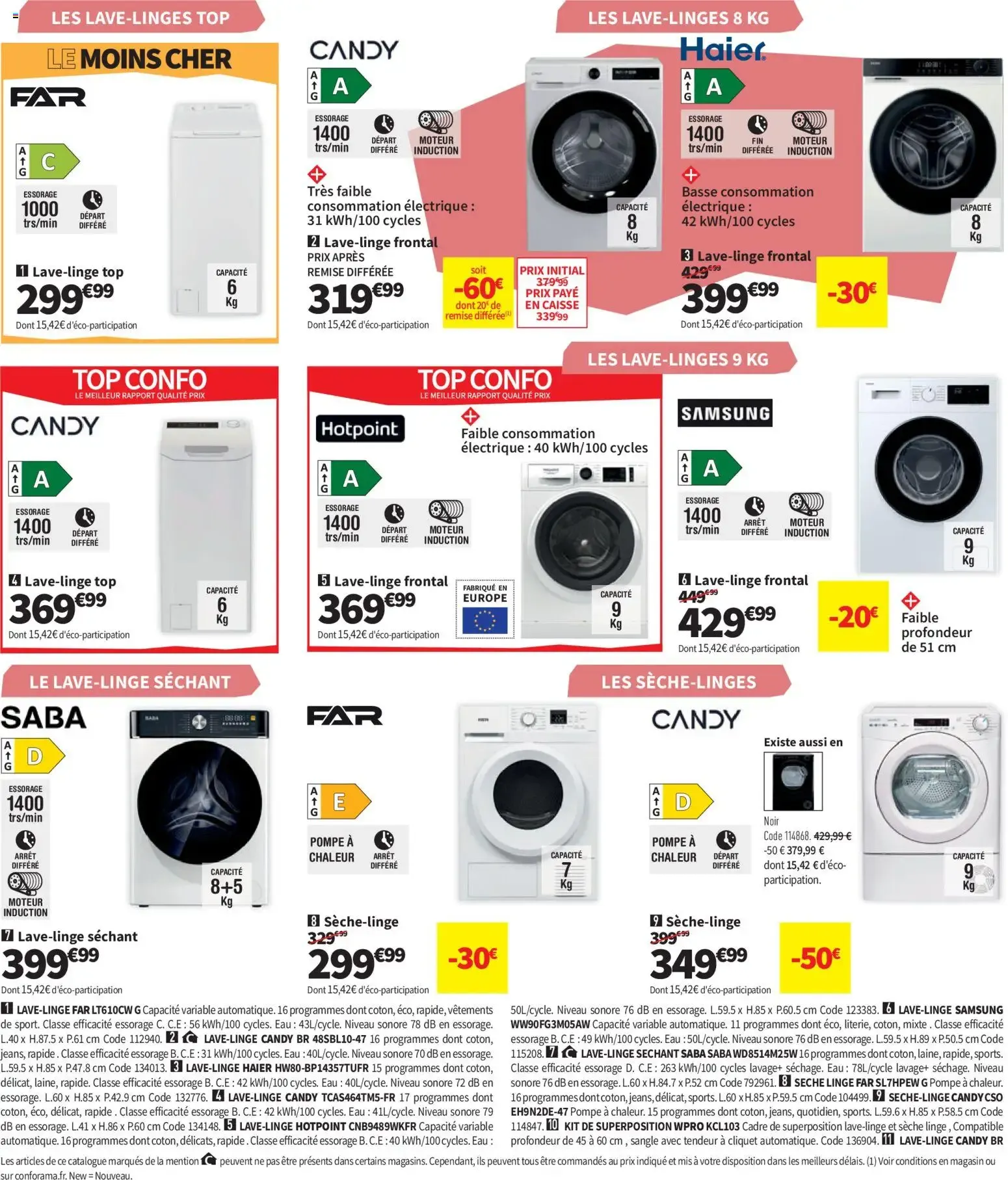Conforama catalogue à partir du 09/06/2026 - promo en ligne du 9 juin au 6 juillet 2026 - Catalogue page 44