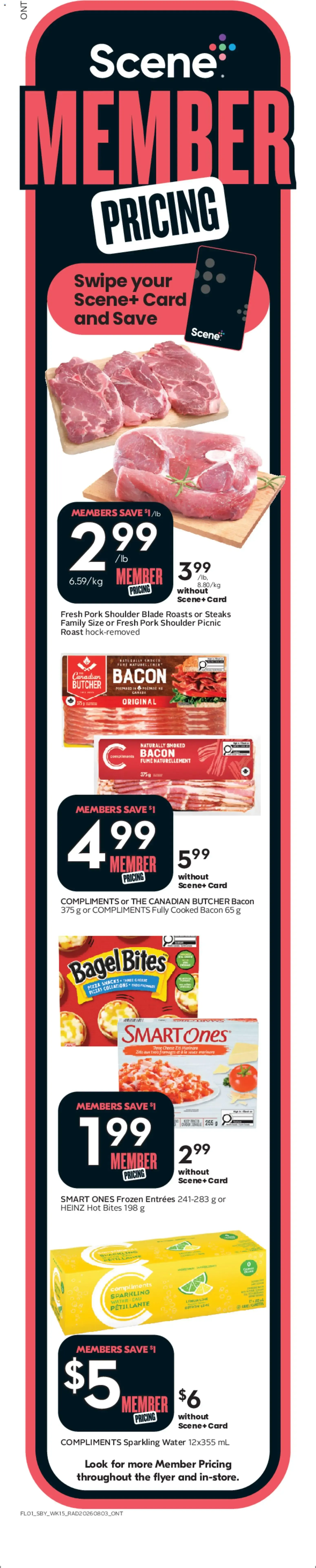 Sobeys weekly flyer / circulaire from August 6 to August 12 2026 - flyer page 2