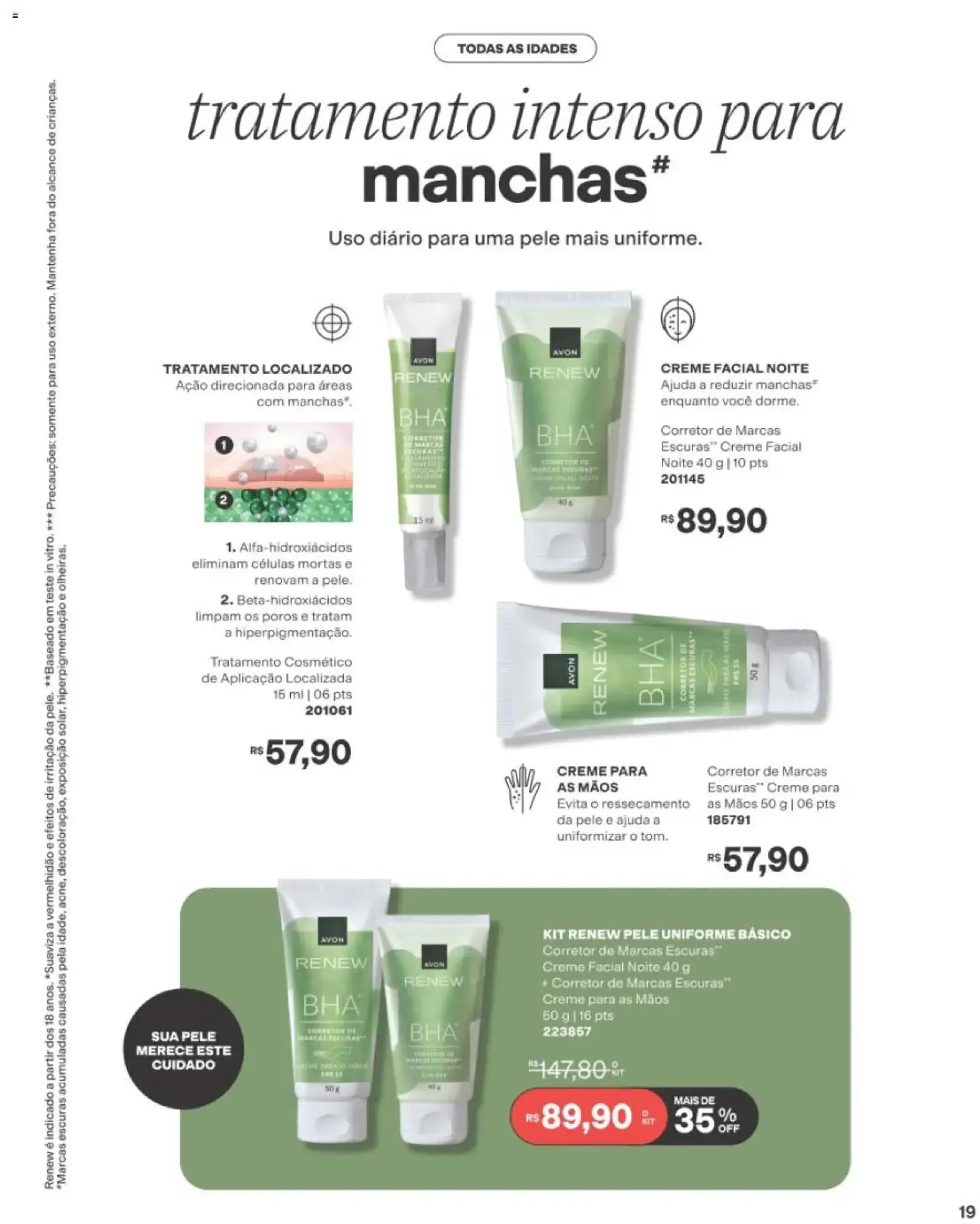 Encarte de Revista Avon folheto - Campanha 13 de 10/08/2026 | Promoção Online 10 de agosto até 31 de agosto 2026 - Pagina 19