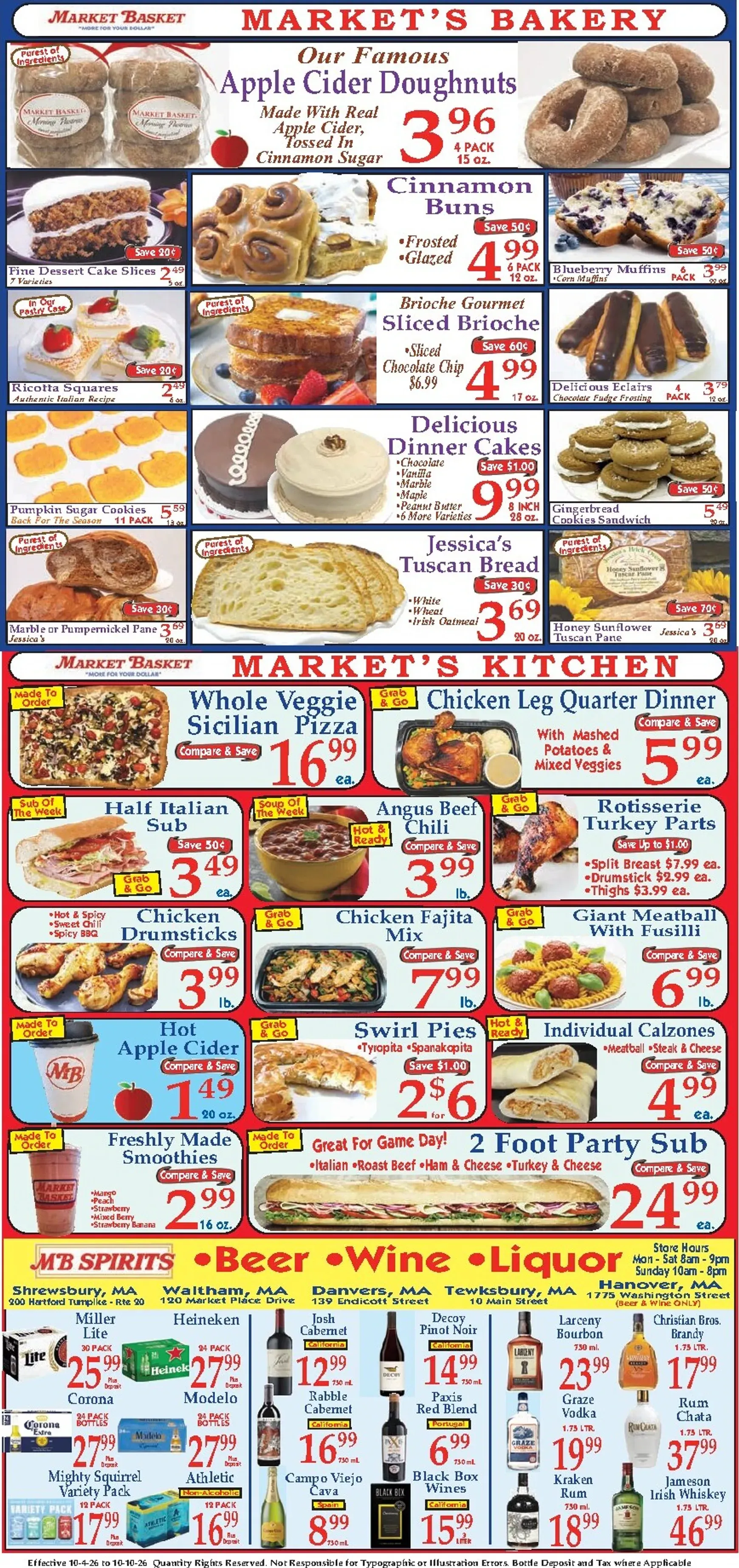 Weekly ad Market Basket: More for your Dollar from October 4 to October 10 2026 - Page 8