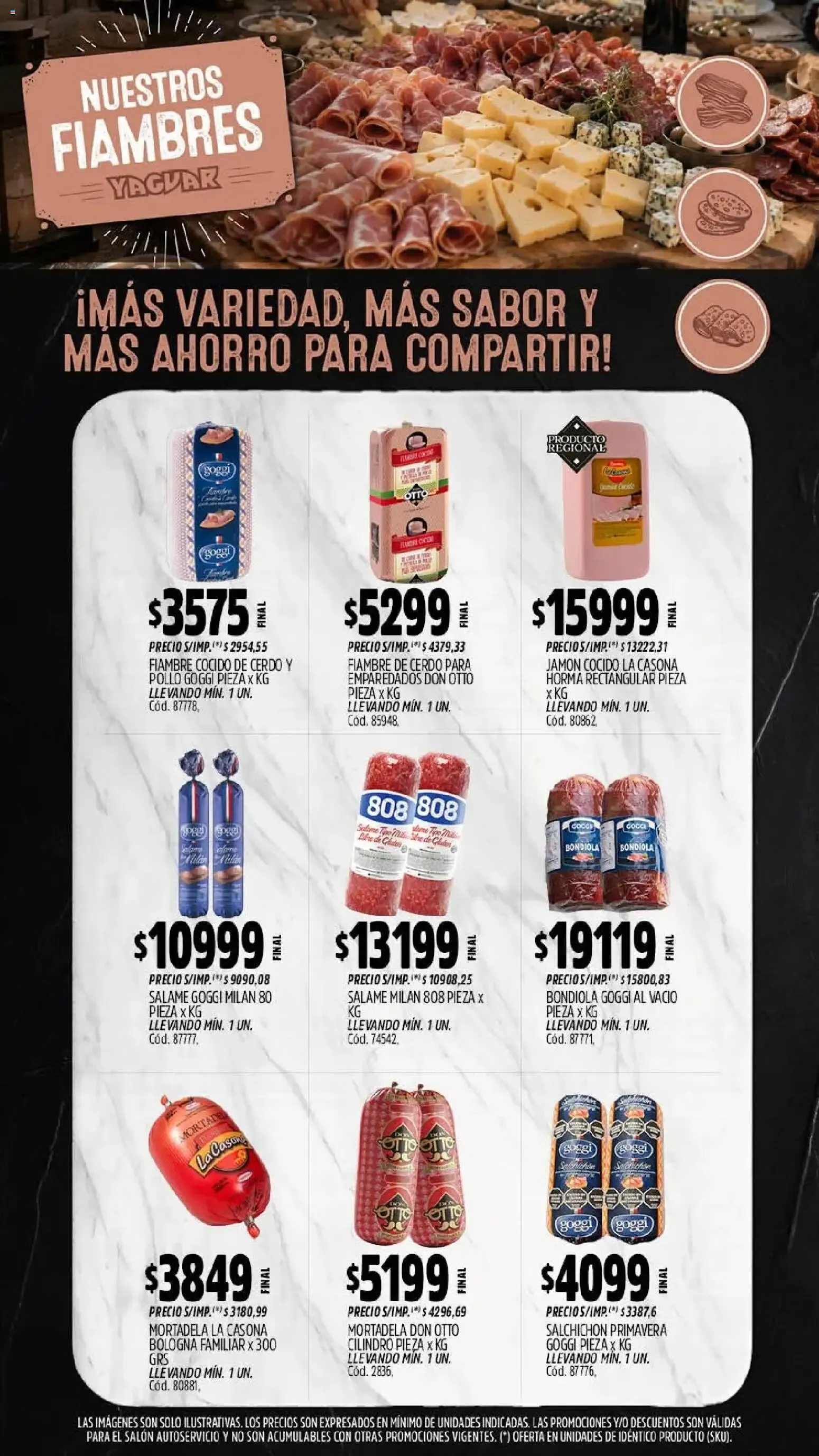 Ofertas de Mayorista Yaguar - El Cumple del Año 19 de octubre al 24 de octubre 2026 - Página 7 del catálogo