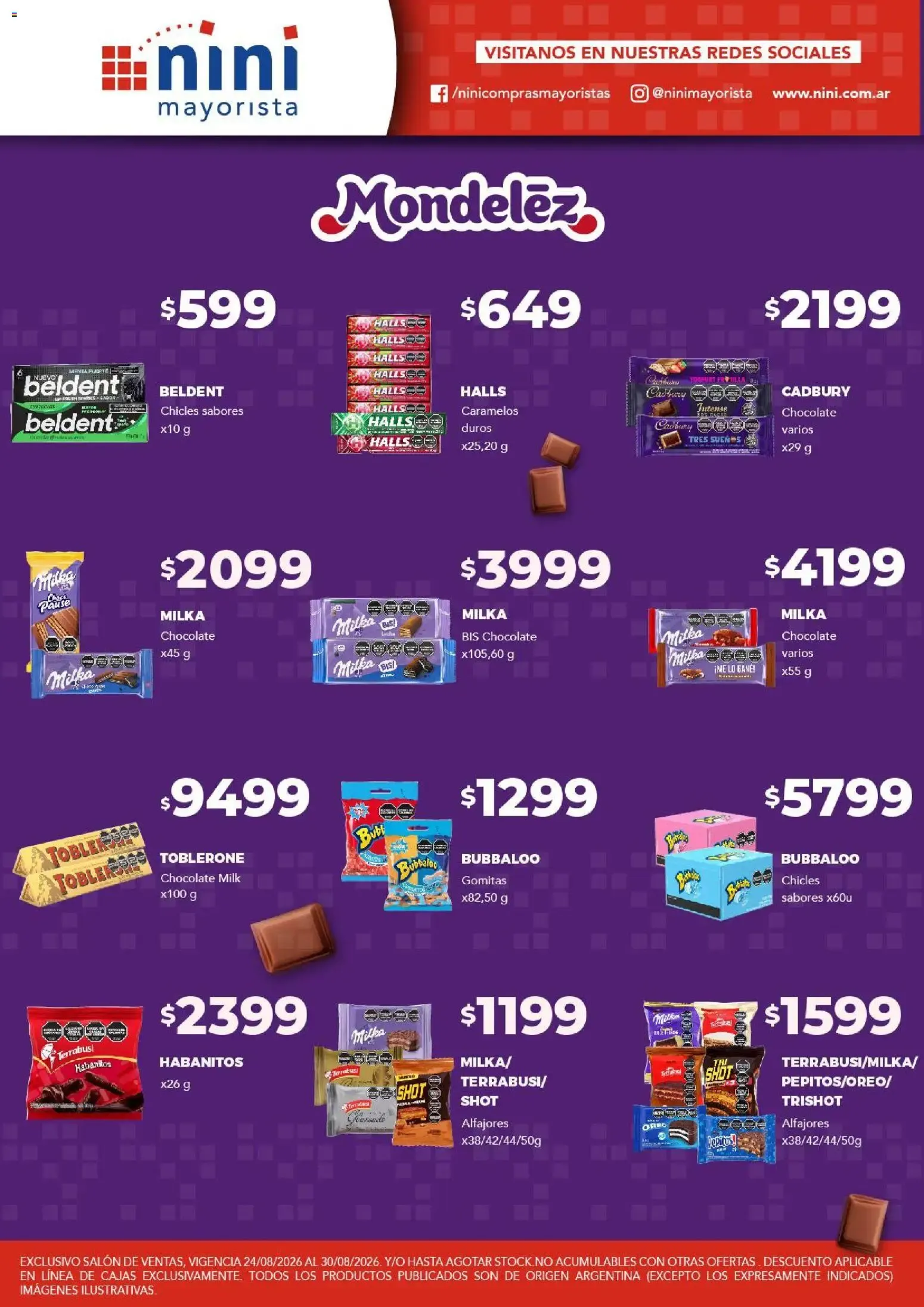 Ofertas de NINI Mayorista ofertas del 24/08/2026 - 30/08/2026 24 de agosto al 30 de agosto 2026 - Página 2 del catálogo