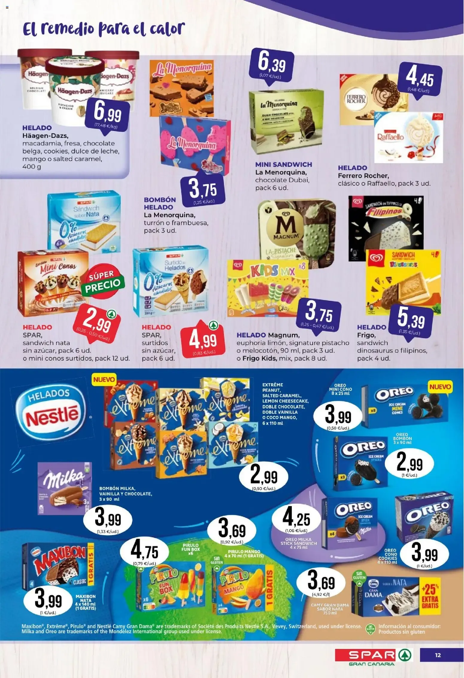 Catálogo de Spar folleto 24/07/2026 - 06/08/2026 24 de julio al 6 de agosto 2026 - Página 12