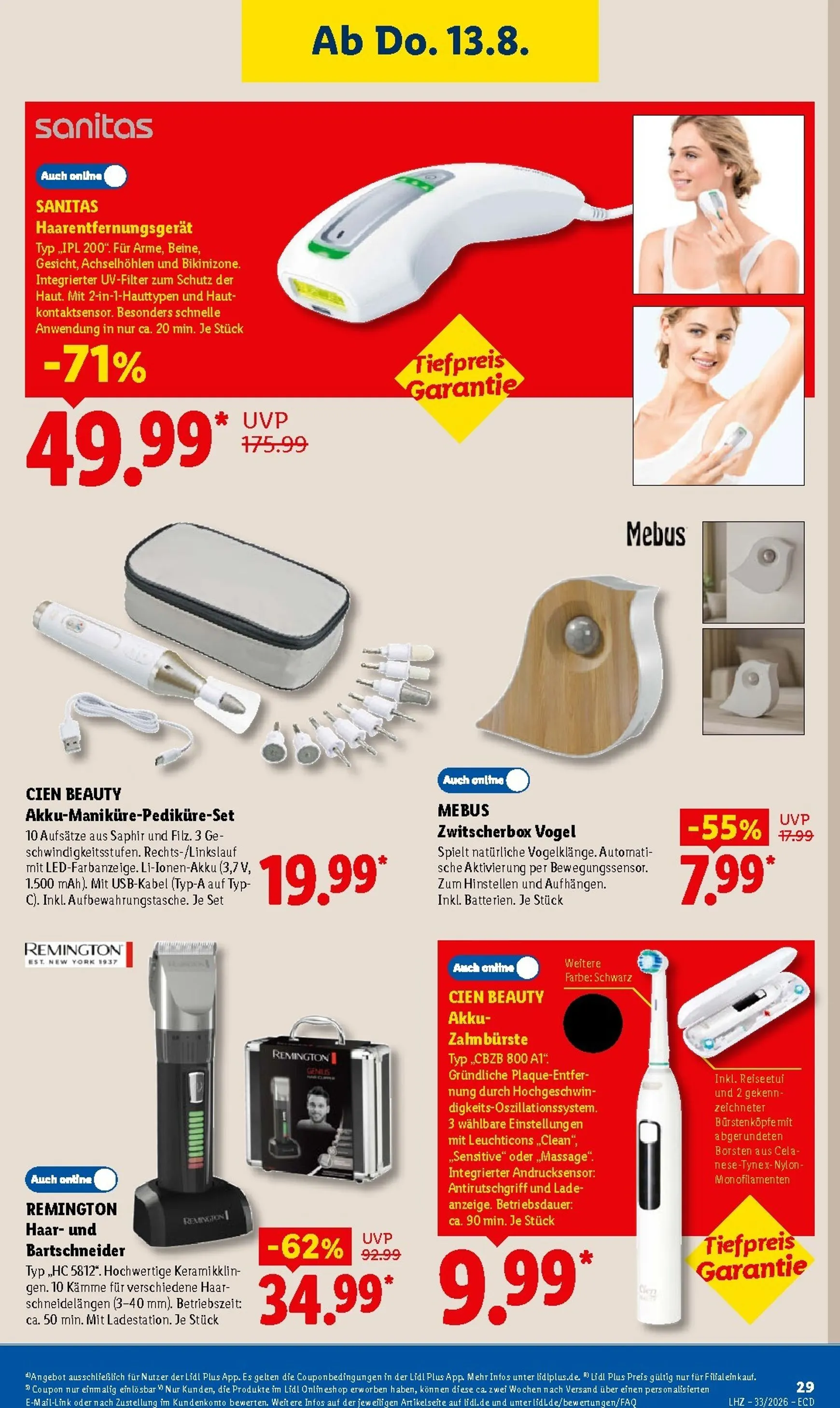 Lidl: Sparen beim Preisführer, Spanische Woche & Sale von 10. August bis 15. August 2026 - Prospekt seite 52