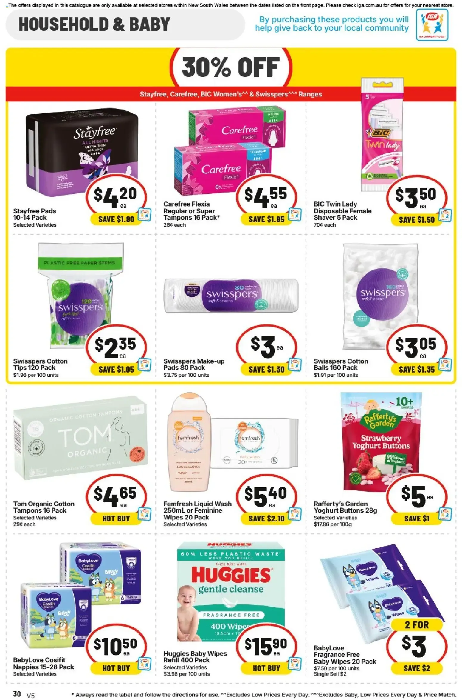 IGA catalogue valid from 12/08/2026 > Online Australia - Catalogue valid from 12 August to 18 August 2026 - page 30