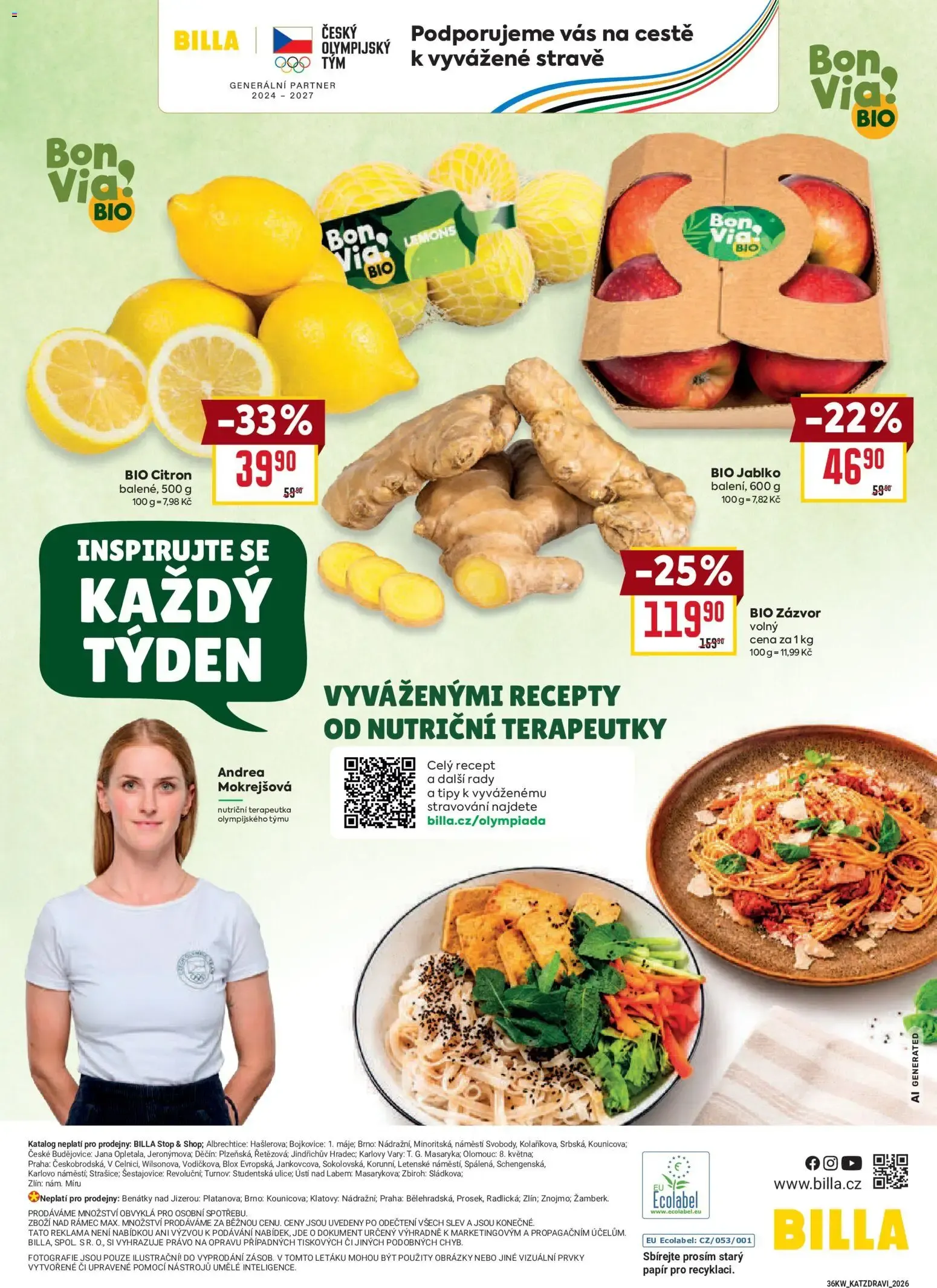 Billa - Objevte svět bio i alternativní výživy - 2. září 29. září 2026 - Page 13