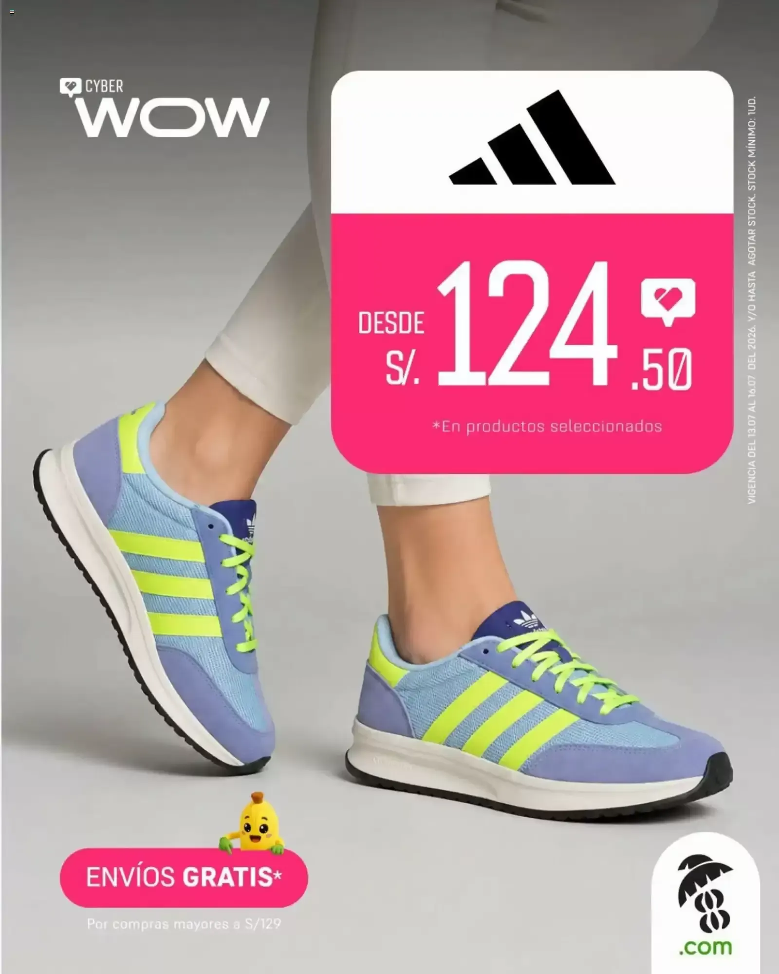Catalogo de Cyber WOW Adidas 13 de julio al 16 de julio 2026 - Pag 1