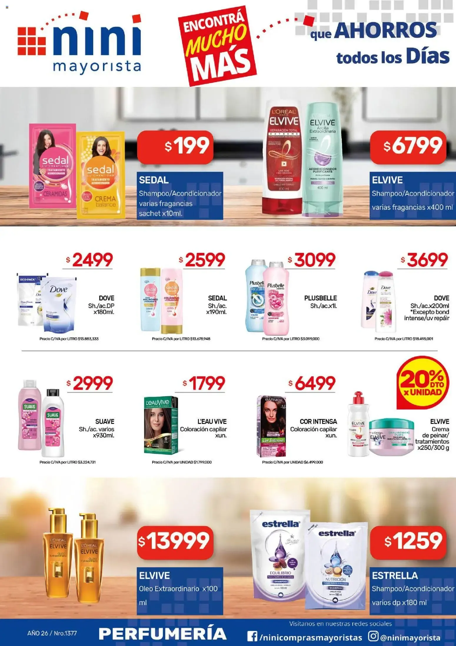 Ofertas de NINI Mayorista catálogo del 14/09/2026 - 20/09/2026 14 de septiembre al 20 de septiembre 2026 - Página 2 del catálogo