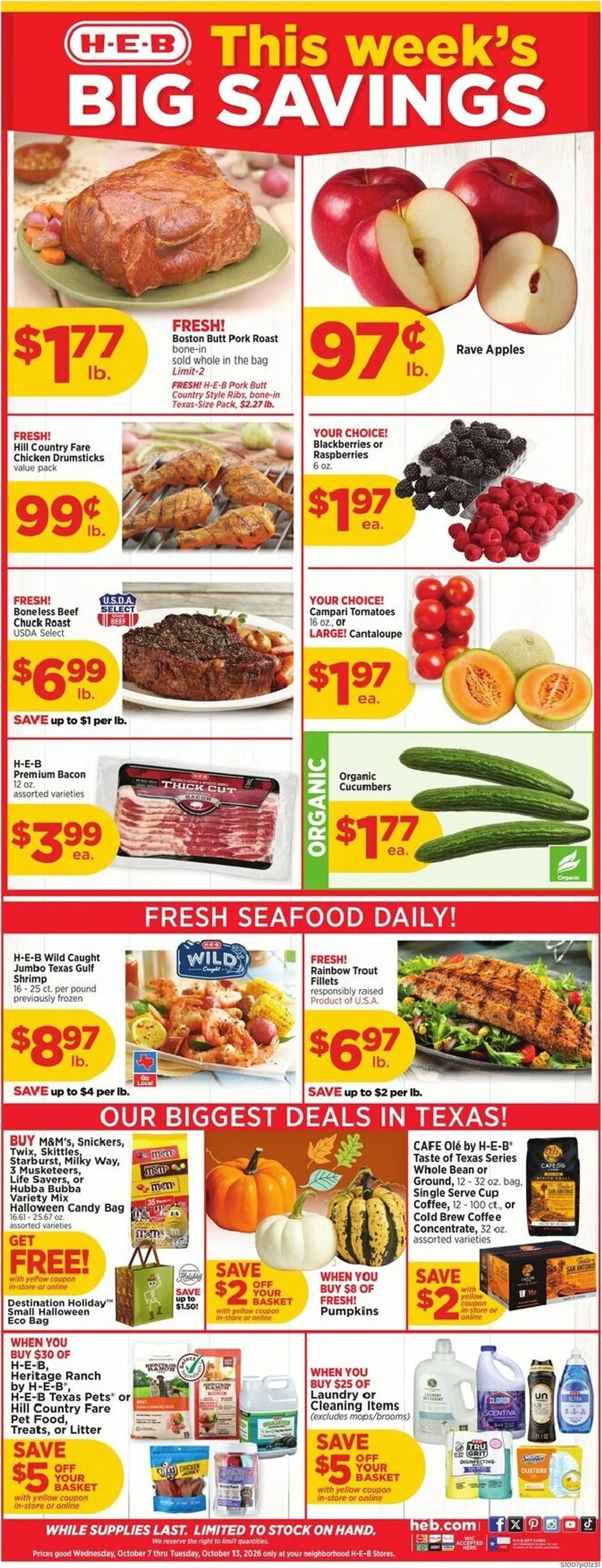 This week's BIG SAVINGS