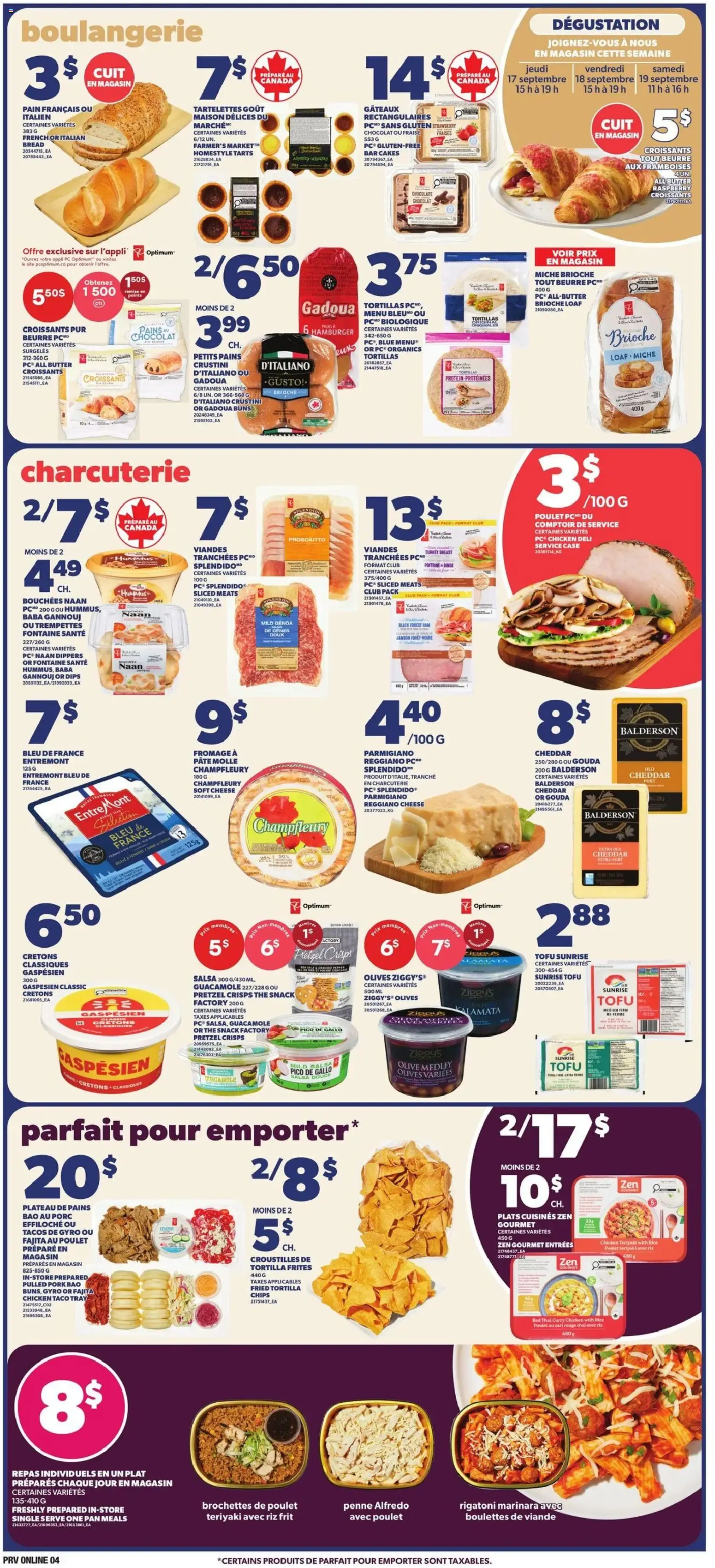 Provigo weekly flyer / circulaire from Sep 17, 2026 > weekly specials & deals from September 17 to September 23 2026 - flyer page 4