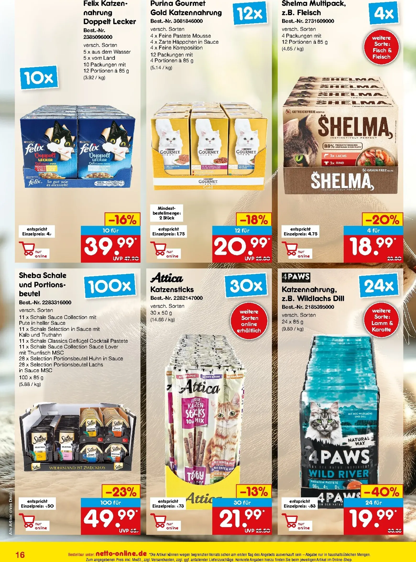 Netto Marken Discount - Online-Angebote Prospekt – von Montag 01.06.2026 bis Dienstag 30.06.2026 von 1. Juni bis 30. Juni 2026 - Prospekt seite 16
