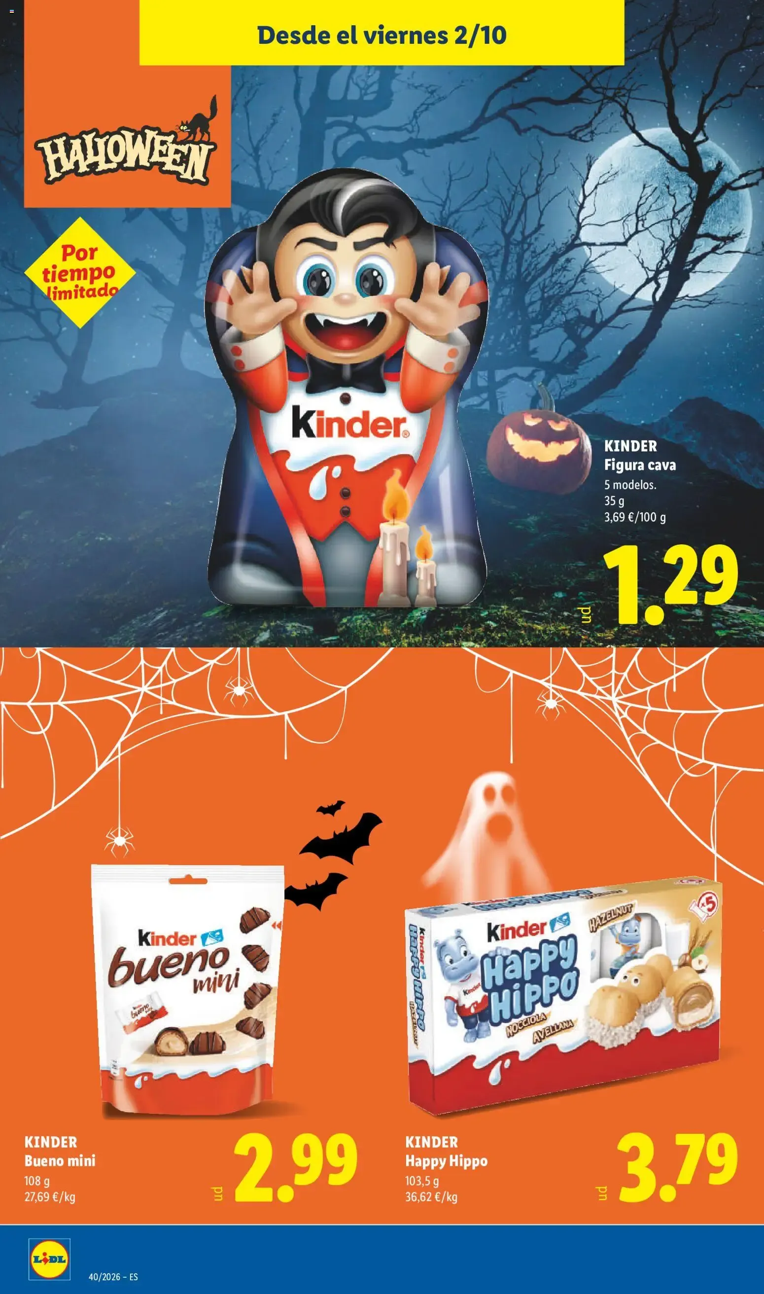 Catálogo de Lidl folleto Halloween del 02/10/2026 | Ofertas 2 de octubre al 25 de octubre 2026 - Página 12