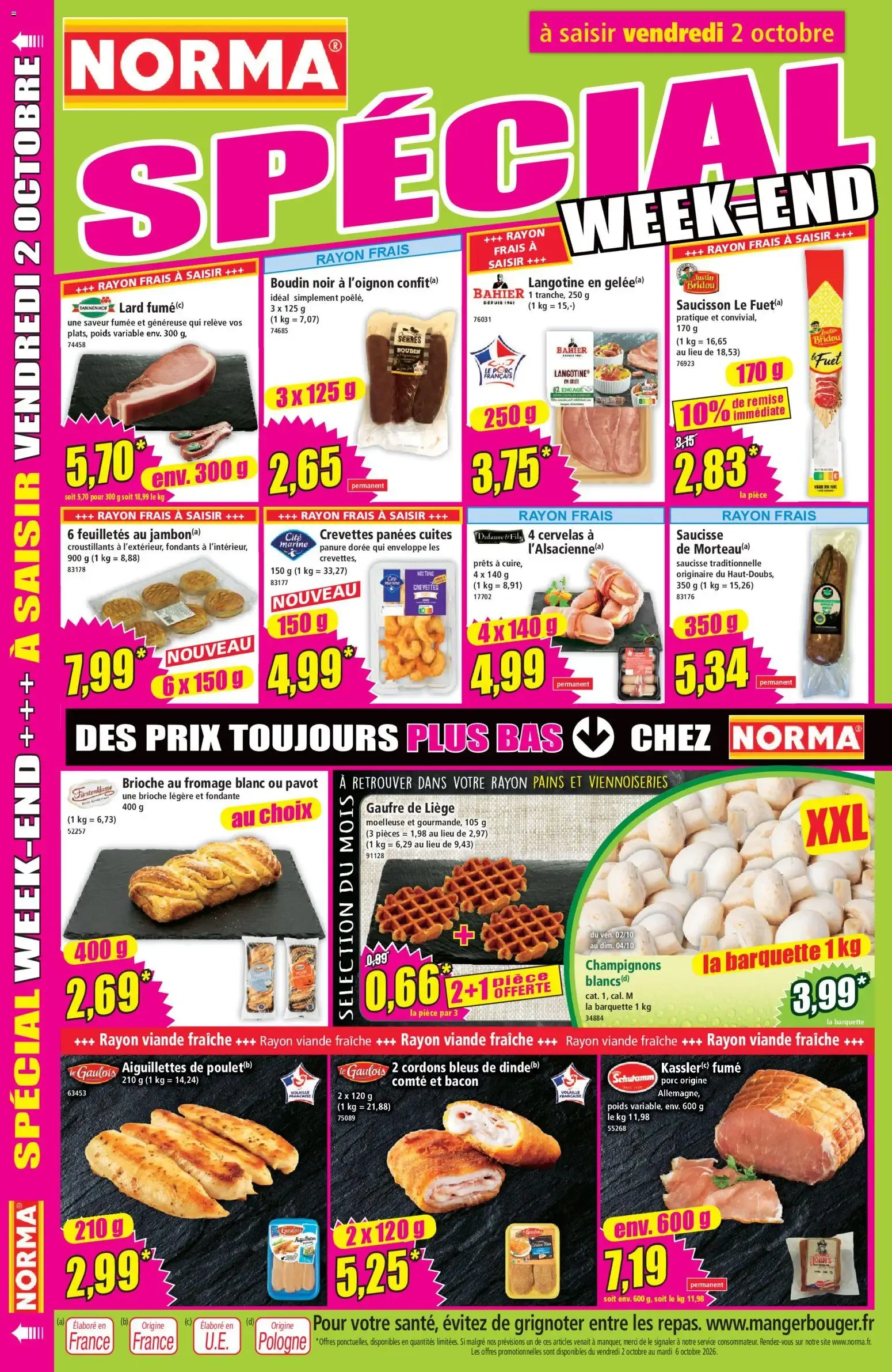 Norma catalogue à partir du 30/09/2026 - promo en ligne du 30 septembre au 6 octobre 2026 - Catalogue page 14