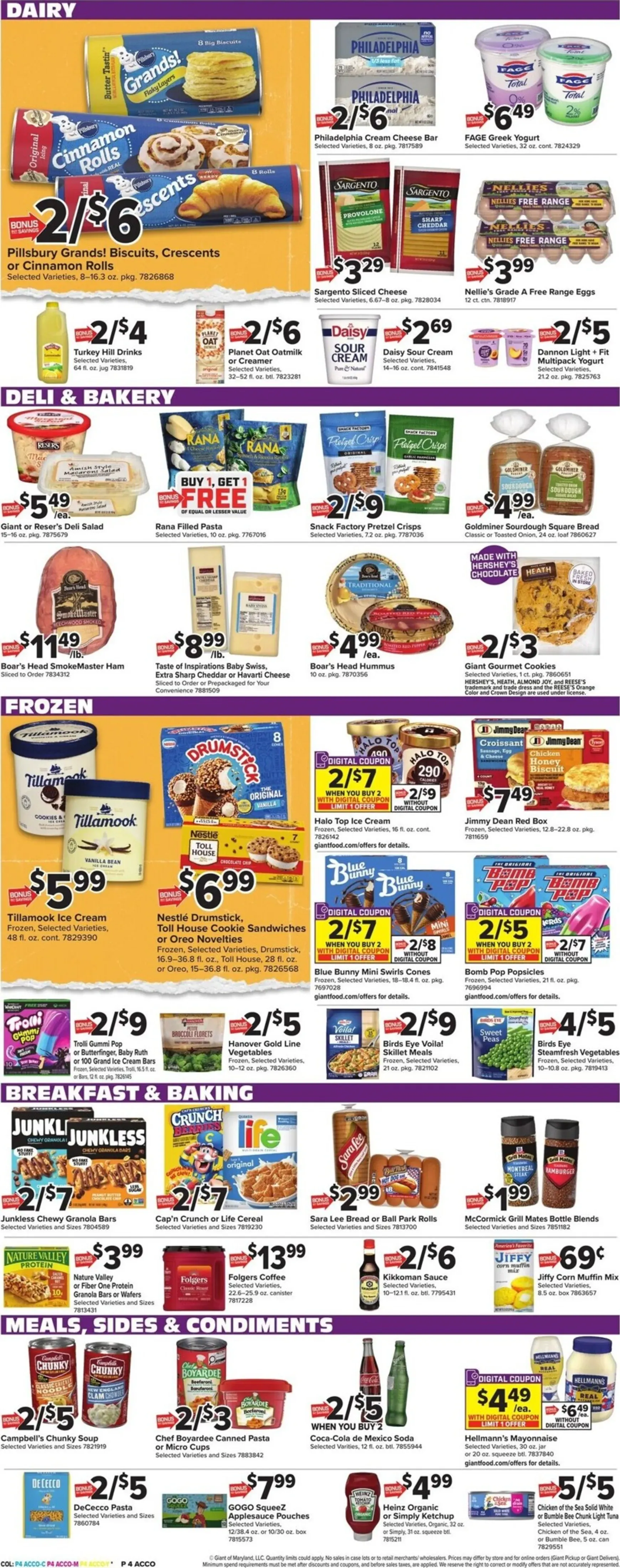 Weekly ad Current Giant leaflet valid from Friday 08/14/2026 to Thursday 08/20/2026 from August 14 to August 20 2026 - Page 6