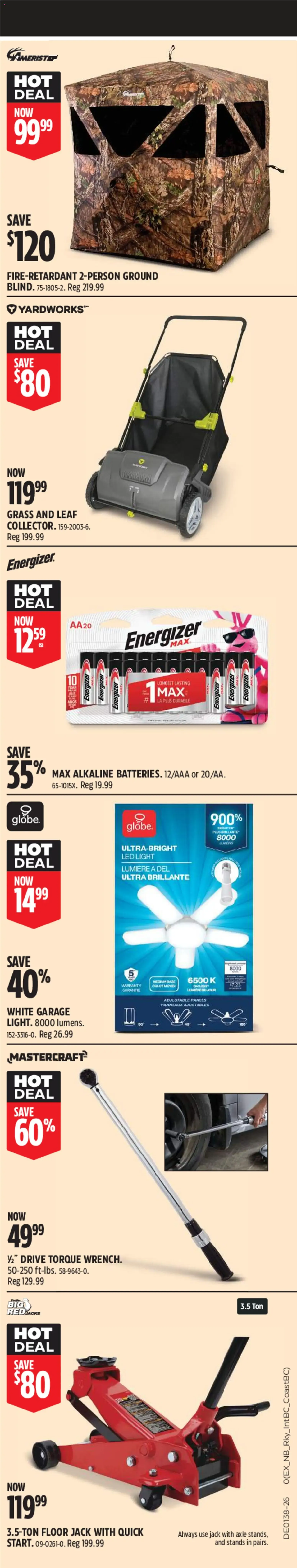 Canadian Tire flyer - Fall Big Red from Sep 17, 2026 > weekly specials & deals from September 17 to September 27 2026 - flyer page 3