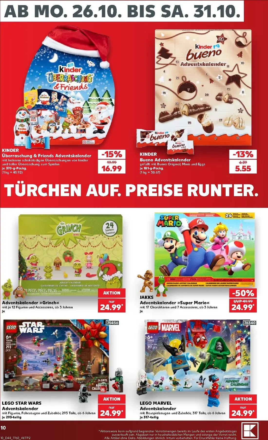 DEUTSCHLANDS BESTE PREISE von 26. Oktober bis 31. Oktober 2026 - Prospekt seite 11