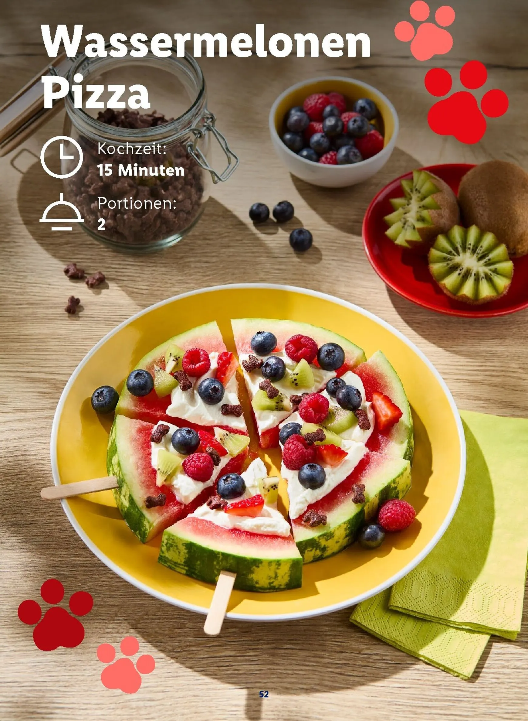 Lidl - Paw Patrol Rezeptheft Prospekt – von Montag 20.07.2026 bis Sonntag 23.08.2026 von 20. Juli bis 23. August 2026 - Prospekt seite 52