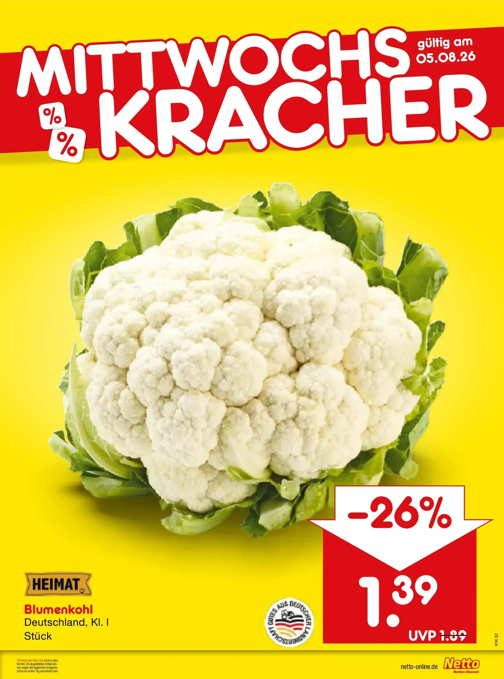 Netto Marken Discount - Super Wochenende Prospekt – von Donnerstag 06.08.2026 bis Samstag 08.08.2026 von 6. August bis 8. August 2026 - Prospekt seite 19